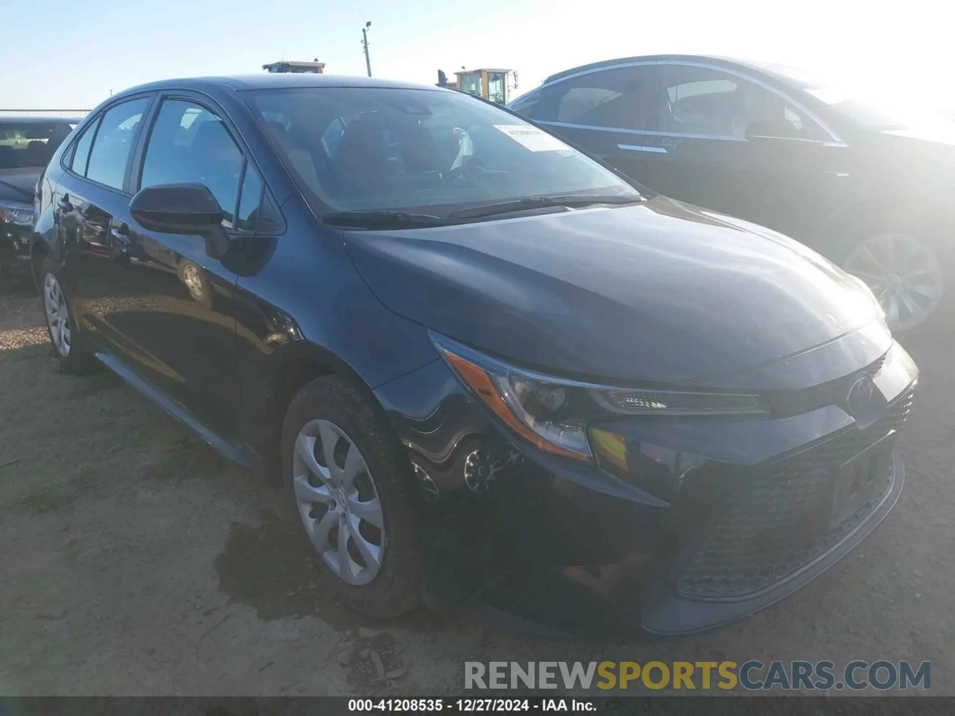 1 fotografías del automóvil dañado 5YFEPMAE8NP339752 TOYOTA COROLLA 2022