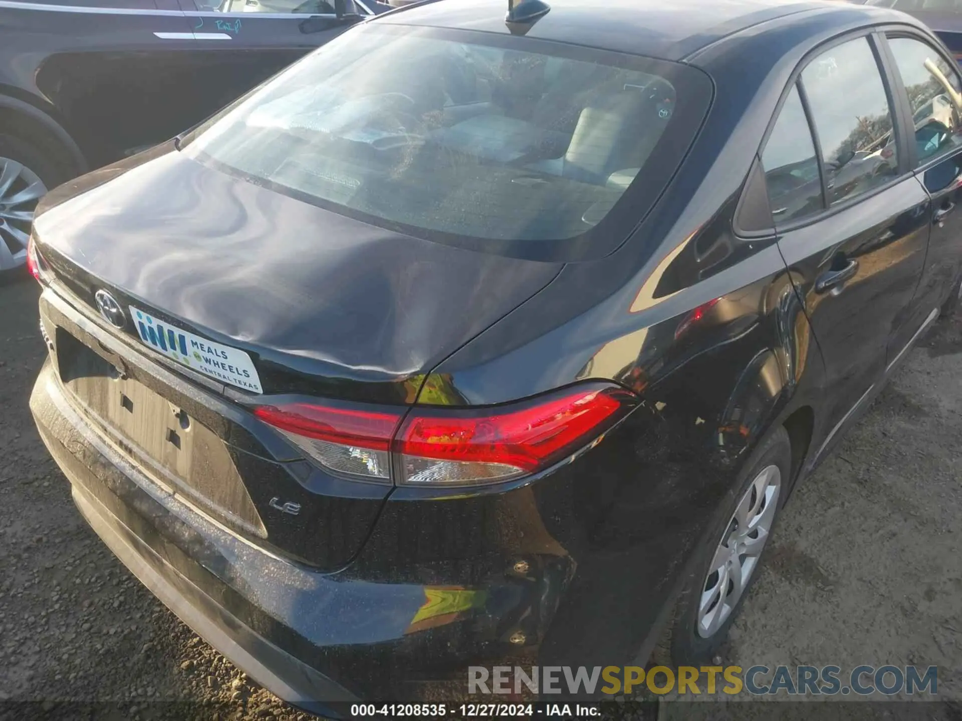 6 fotografías del automóvil dañado 5YFEPMAE8NP339752 TOYOTA COROLLA 2022