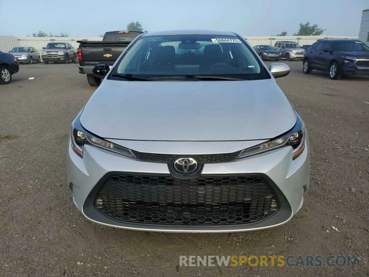 5 fotografías del automóvil dañado 5YFEPMAE8NP340044 TOYOTA COROLLA 2022