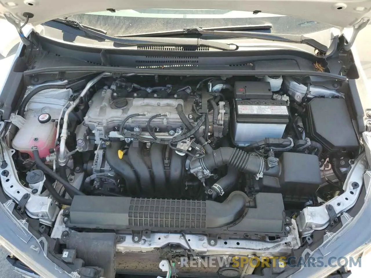 11 fotografías del automóvil dañado 5YFEPMAE8NP341808 TOYOTA COROLLA 2022