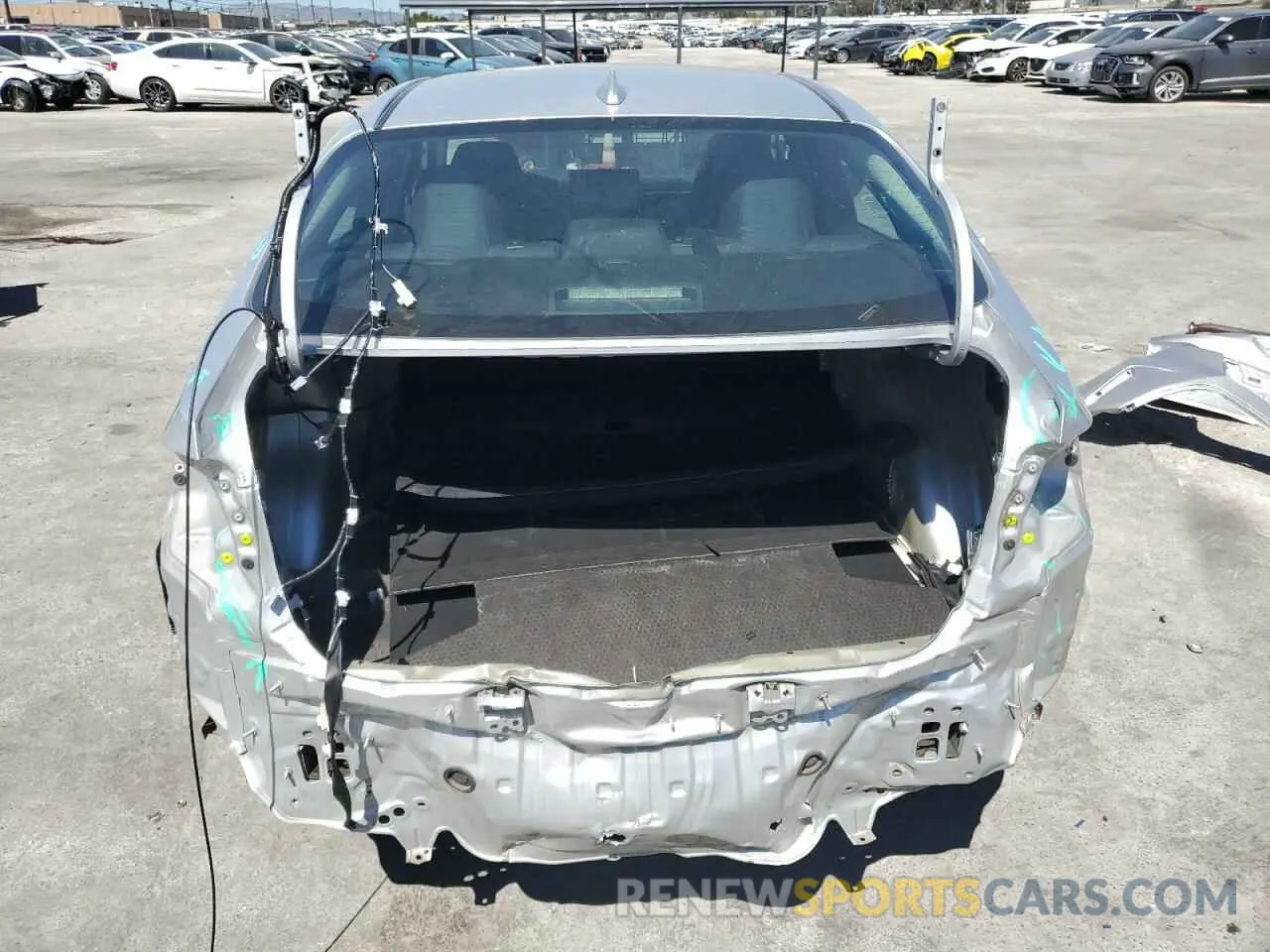 6 fotografías del automóvil dañado 5YFEPMAE8NP341808 TOYOTA COROLLA 2022