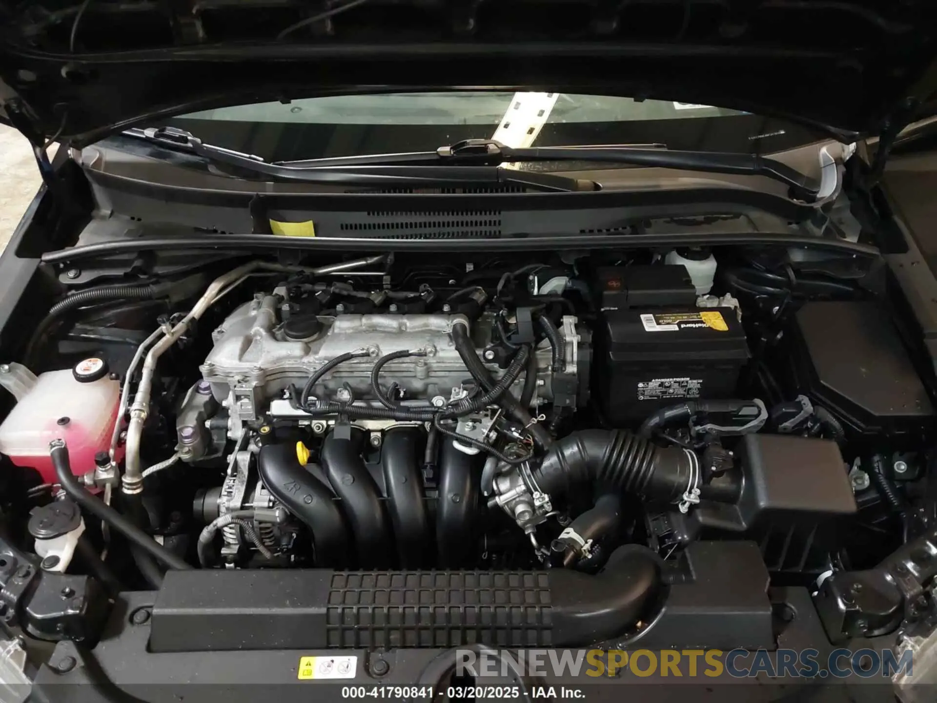 10 fotografías del automóvil dañado 5YFEPMAE8NP341856 TOYOTA COROLLA 2022