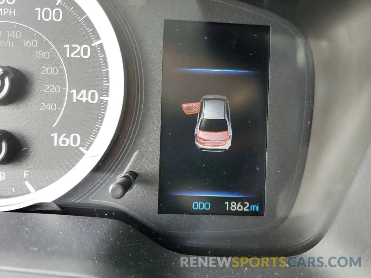8 fotografías del automóvil dañado 5YFEPMAE8NP344353 TOYOTA COROLLA 2022