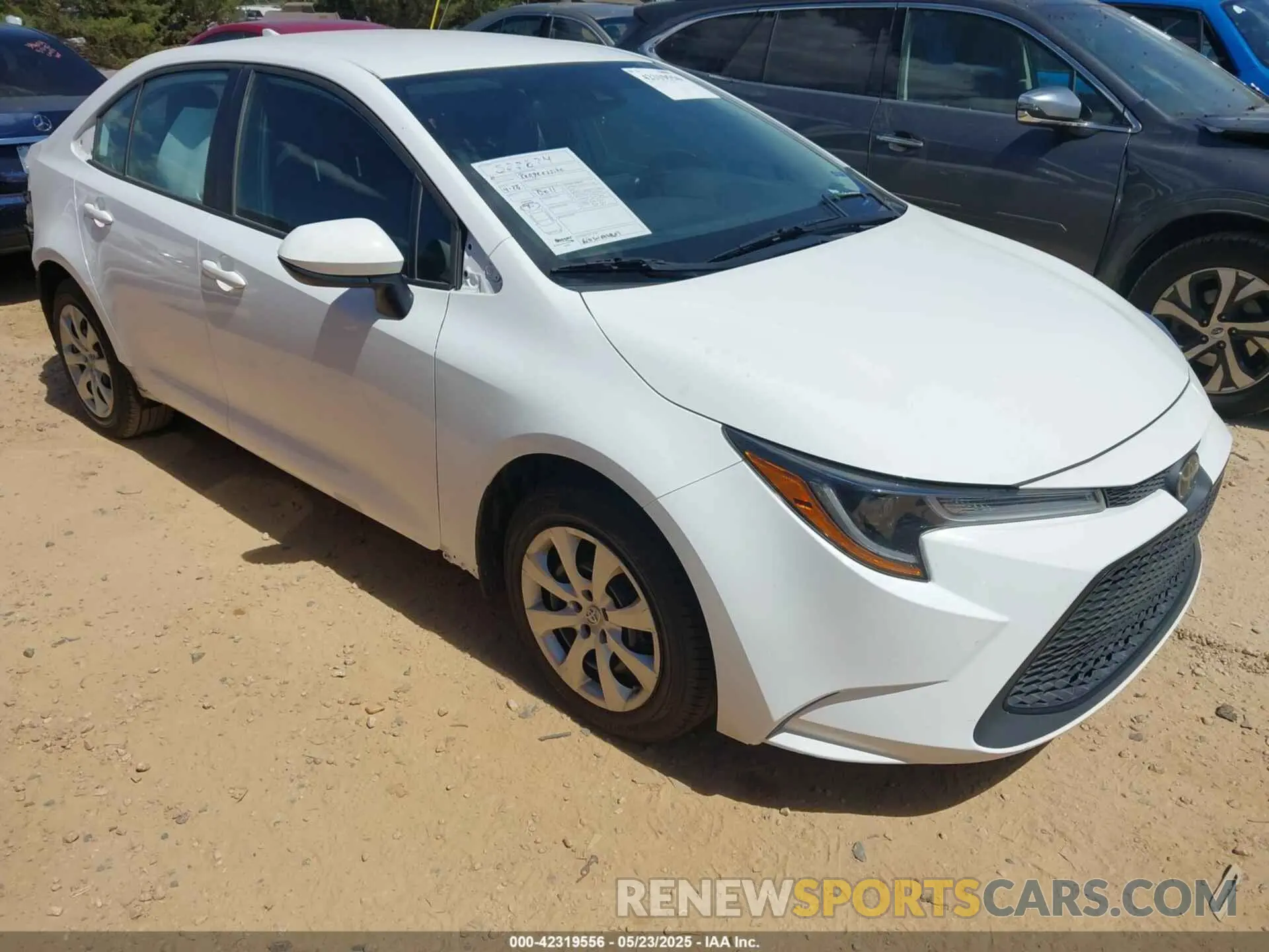 1 fotografías del automóvil dañado 5YFEPMAE8NP355840 TOYOTA COROLLA 2022