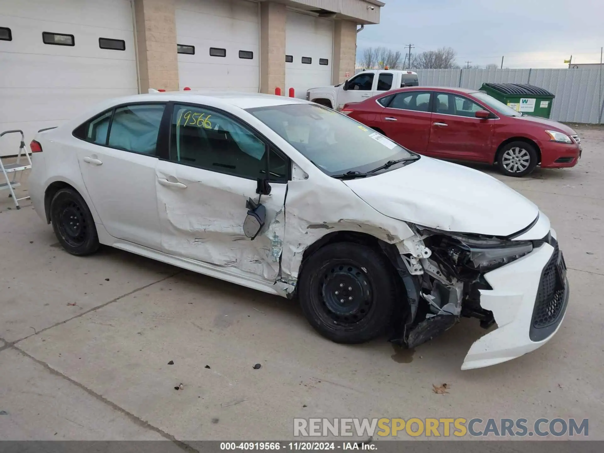1 fotografías del automóvil dañado 5YFEPMAE8NP356194 TOYOTA COROLLA 2022