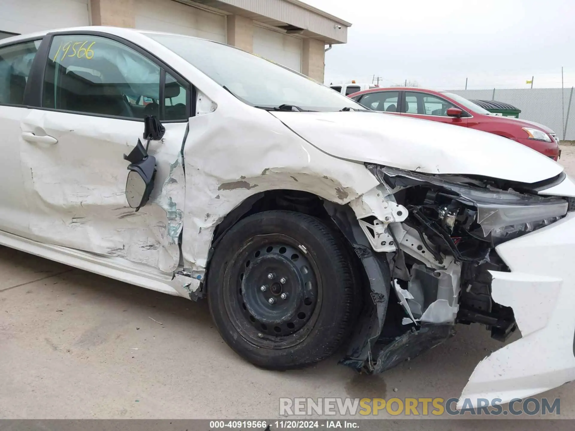 6 fotografías del automóvil dañado 5YFEPMAE8NP356194 TOYOTA COROLLA 2022