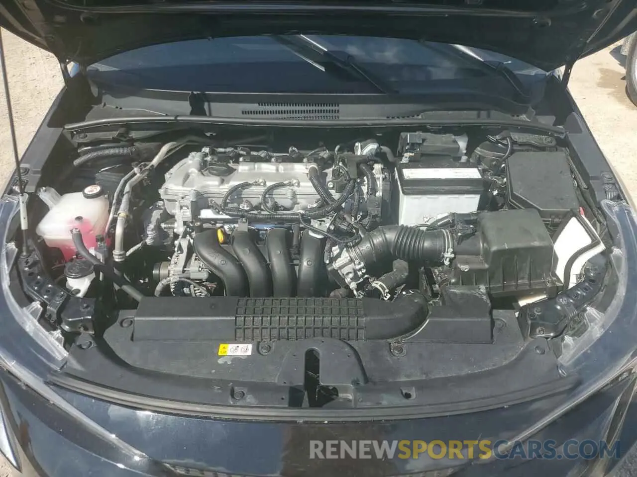 11 fotografías del automóvil dañado 5YFEPMAE8NP356986 TOYOTA COROLLA 2022