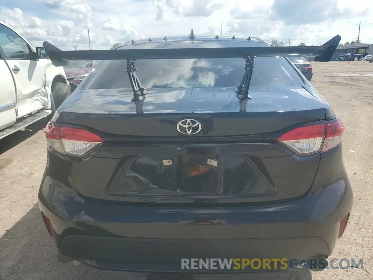 6 fotografías del automóvil dañado 5YFEPMAE8NP356986 TOYOTA COROLLA 2022