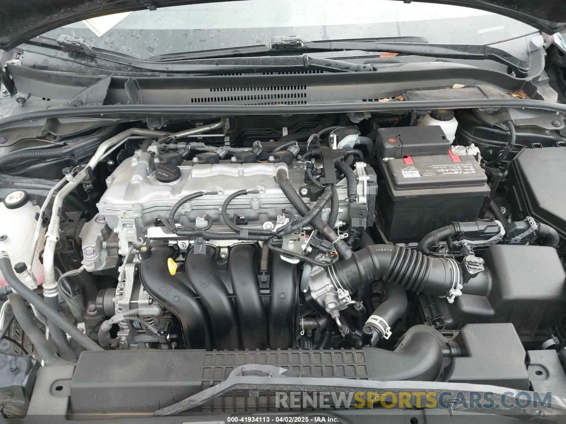 10 fotografías del automóvil dañado 5YFEPMAE8NP358012 TOYOTA COROLLA 2022