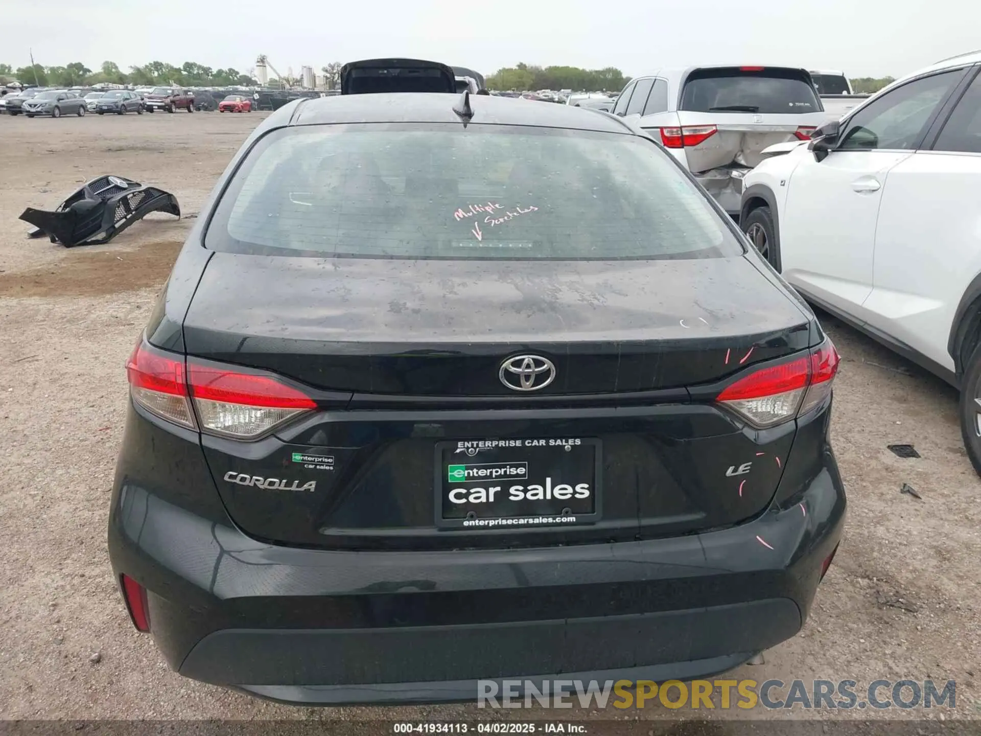 16 fotografías del automóvil dañado 5YFEPMAE8NP358012 TOYOTA COROLLA 2022