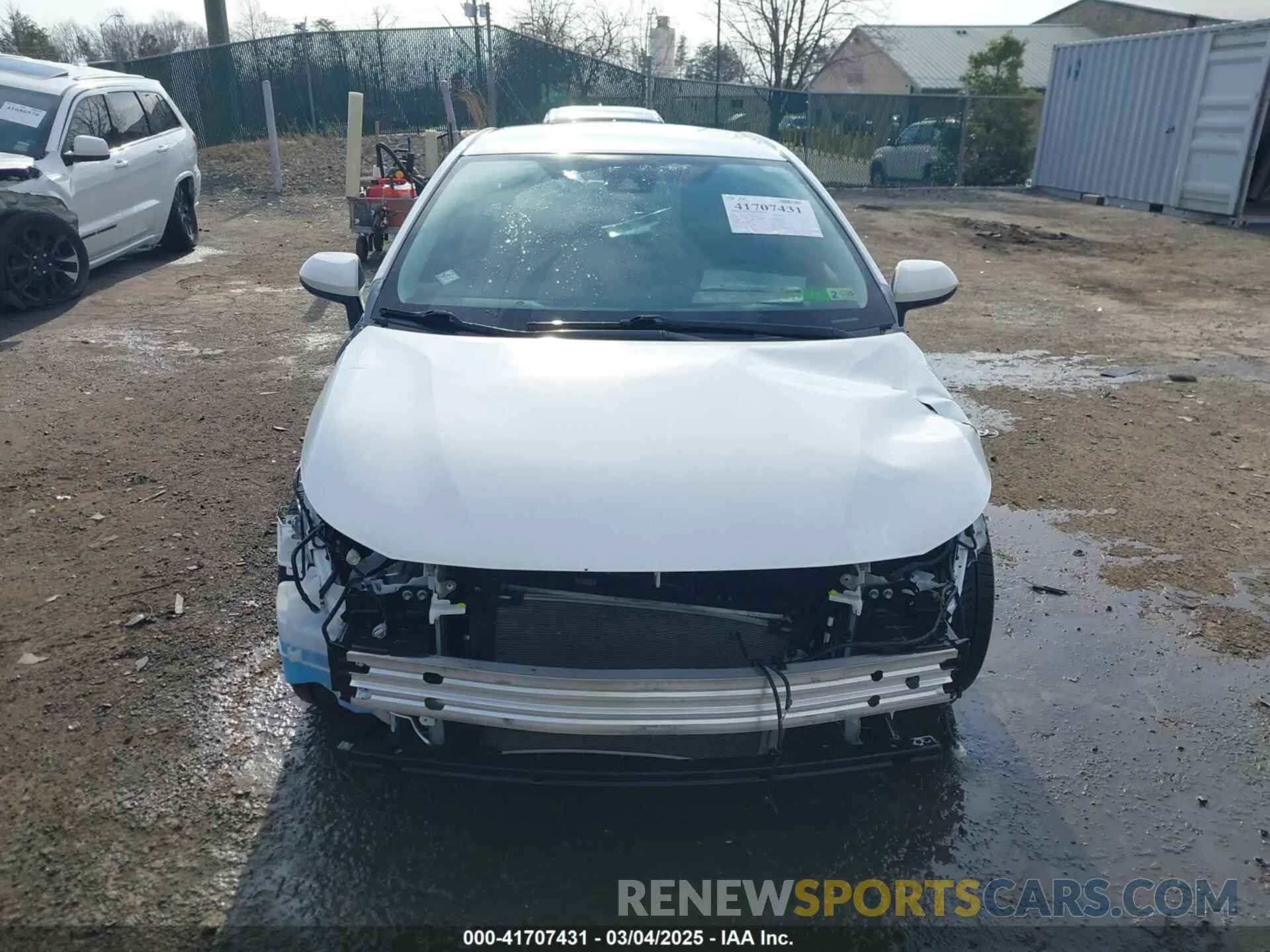13 fotografías del automóvil dañado 5YFEPMAE8NP362013 TOYOTA COROLLA 2022