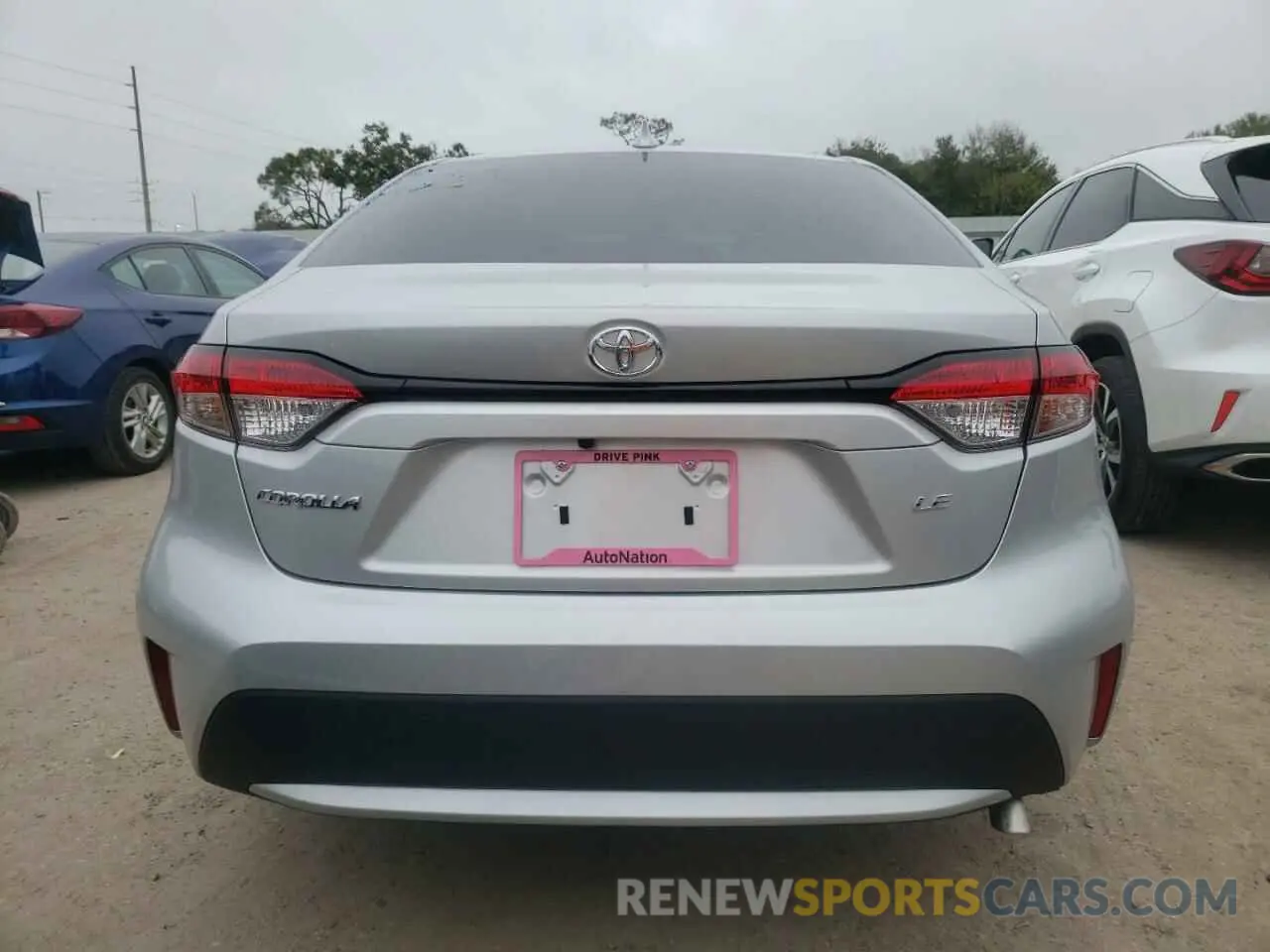 6 fotografías del automóvil dañado 5YFEPMAE8NP363789 TOYOTA COROLLA 2022