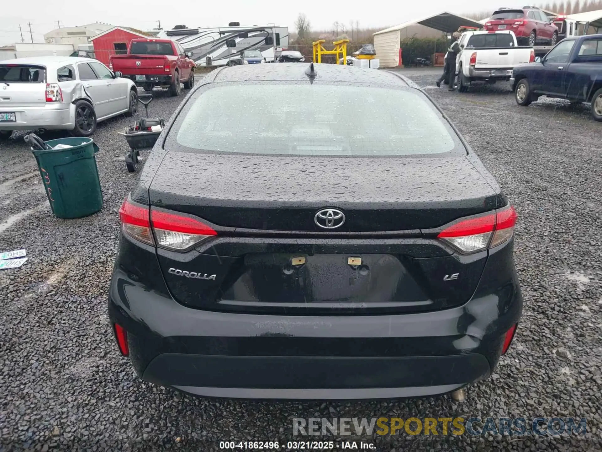 16 fotografías del automóvil dañado 5YFEPMAE8NP369091 TOYOTA COROLLA 2022