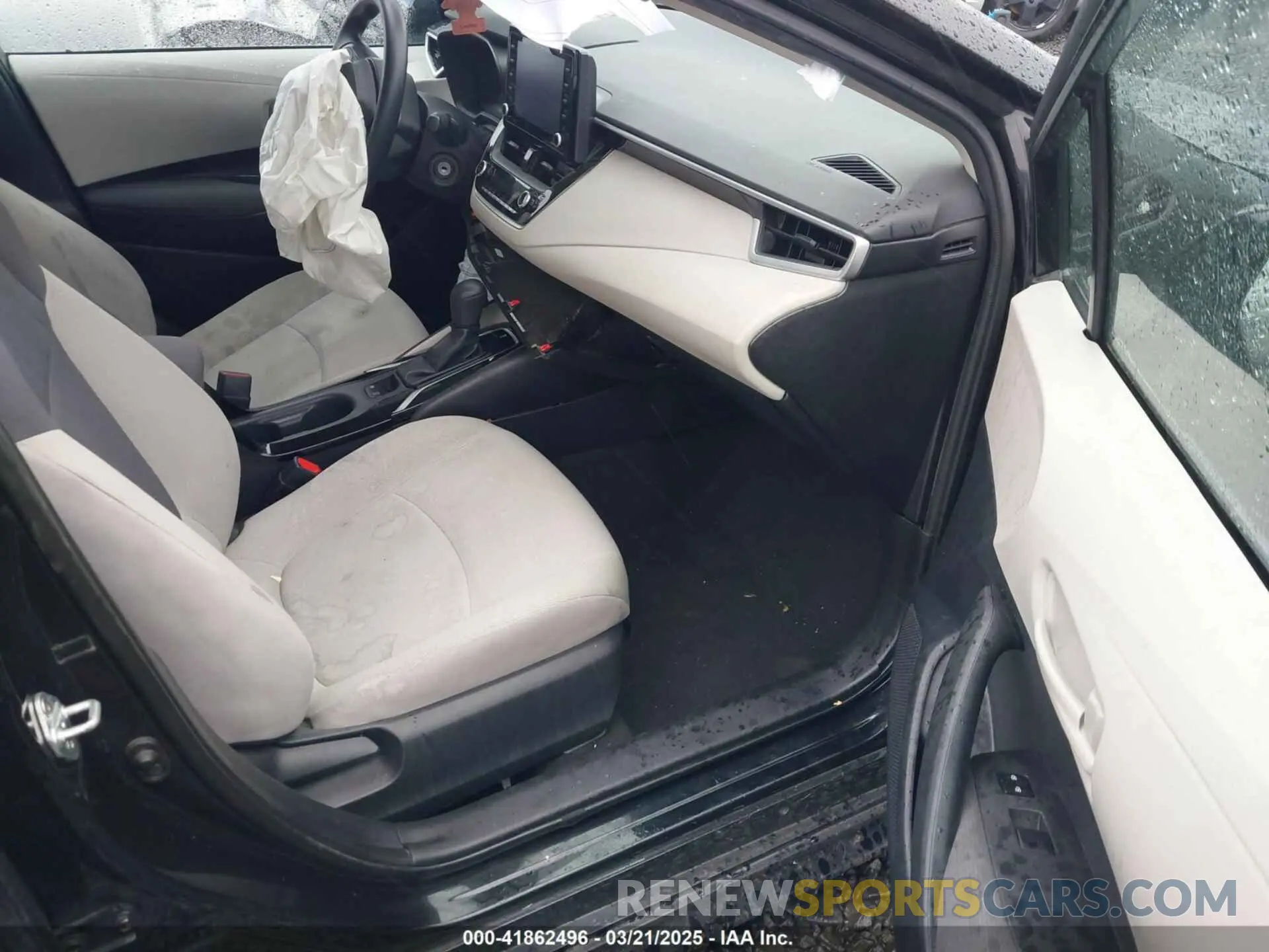 5 fotografías del automóvil dañado 5YFEPMAE8NP369091 TOYOTA COROLLA 2022