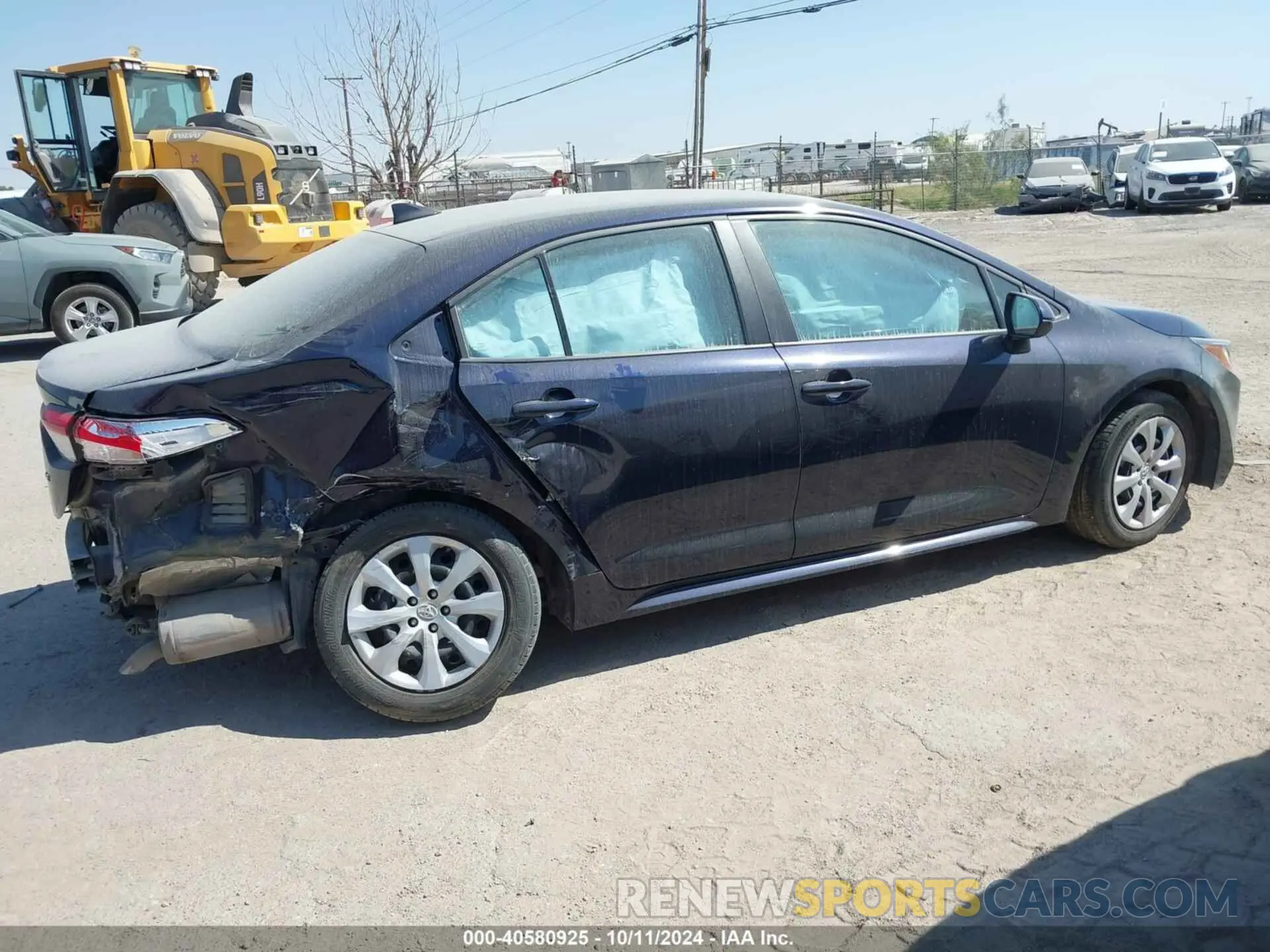 12 fotografías del automóvil dañado 5YFEPMAE8NP379409 TOYOTA COROLLA 2022