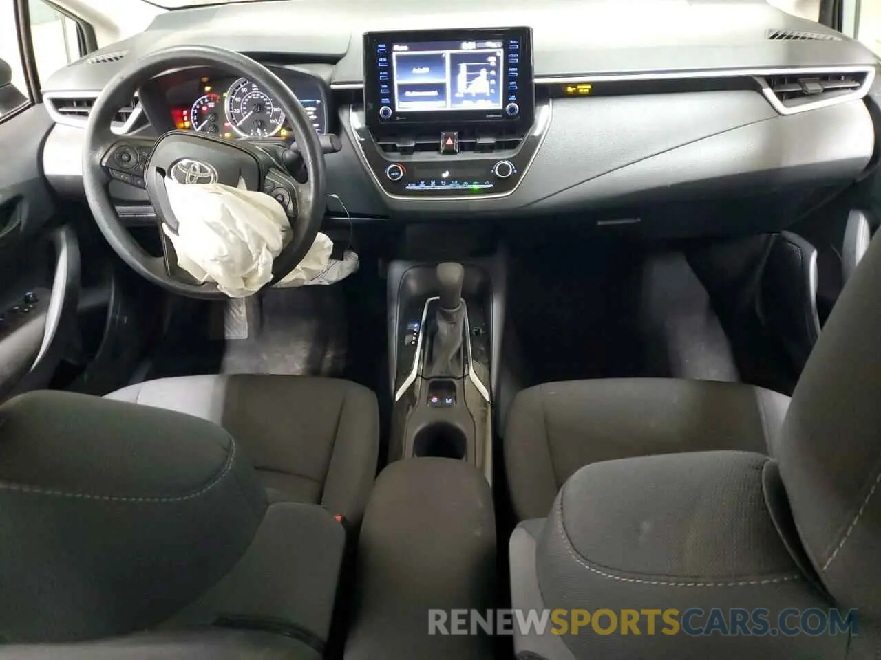8 fotografías del automóvil dañado 5YFEPMAE8NP379734 TOYOTA COROLLA 2022