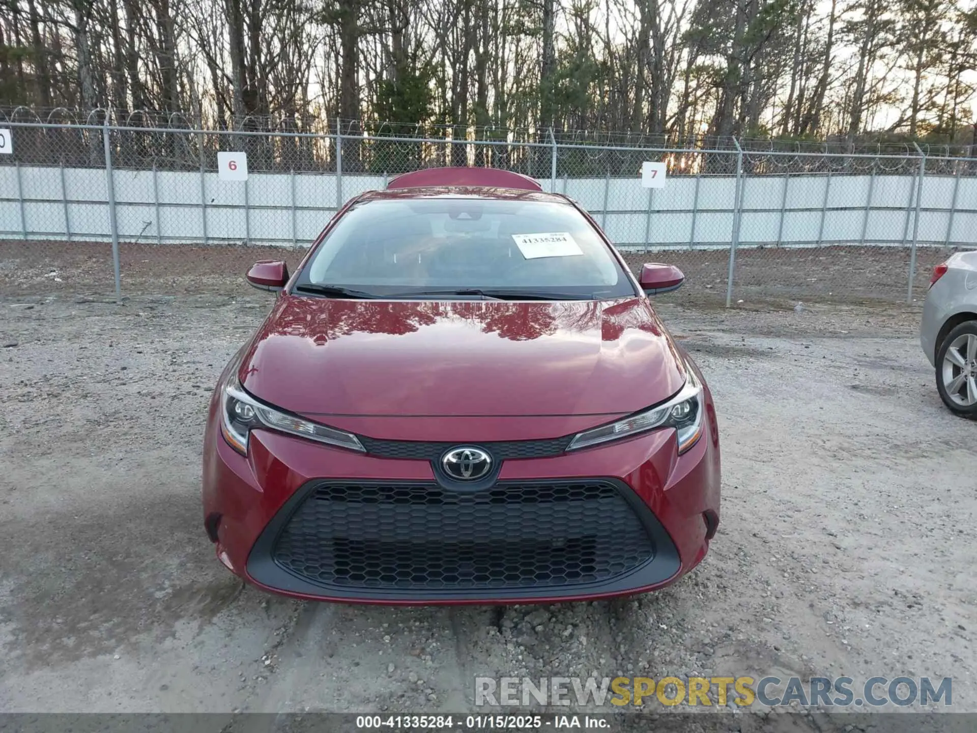 12 fotografías del automóvil dañado 5YFEPMAE8NP392208 TOYOTA COROLLA 2022