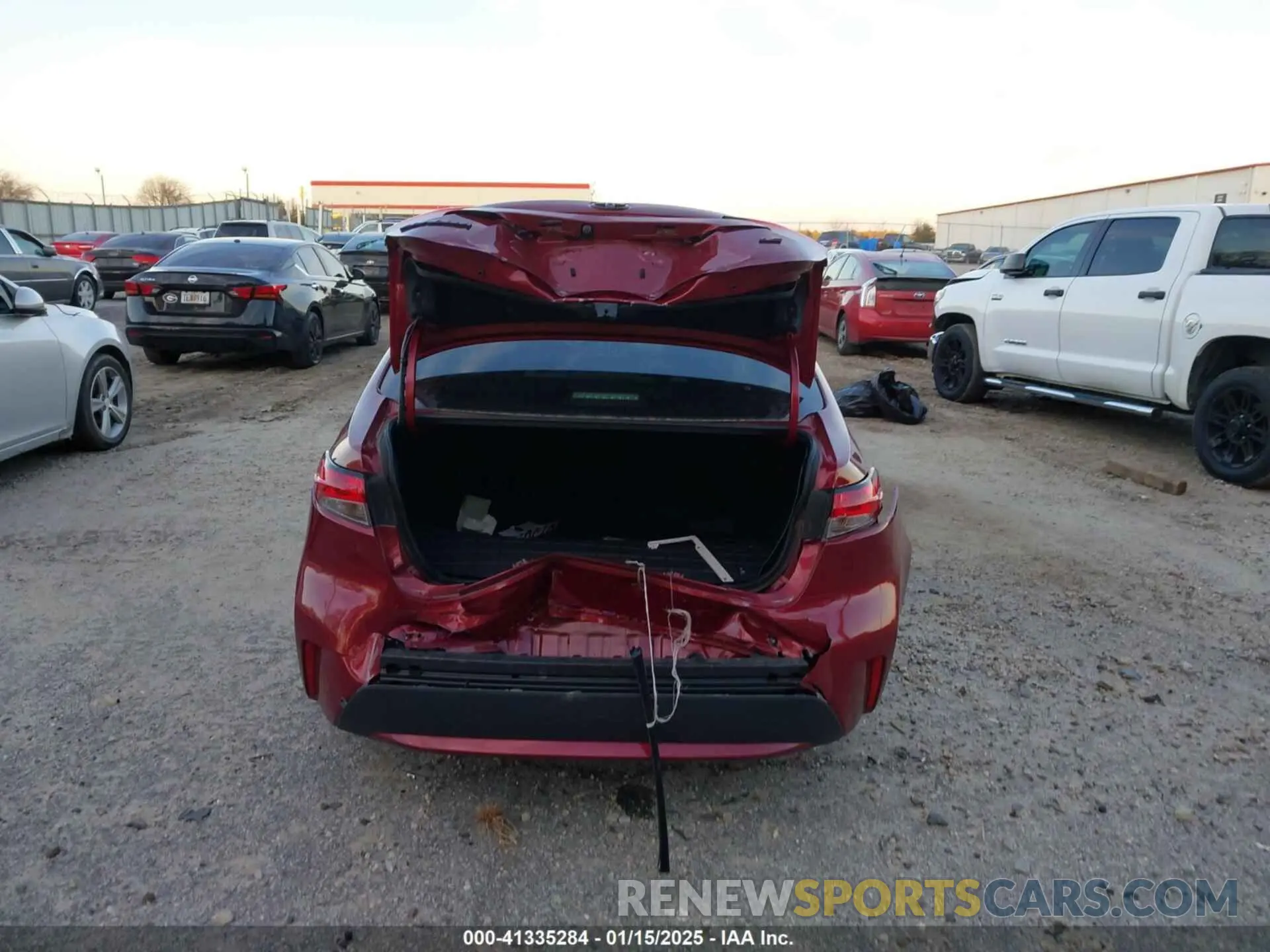 6 fotografías del automóvil dañado 5YFEPMAE8NP392208 TOYOTA COROLLA 2022