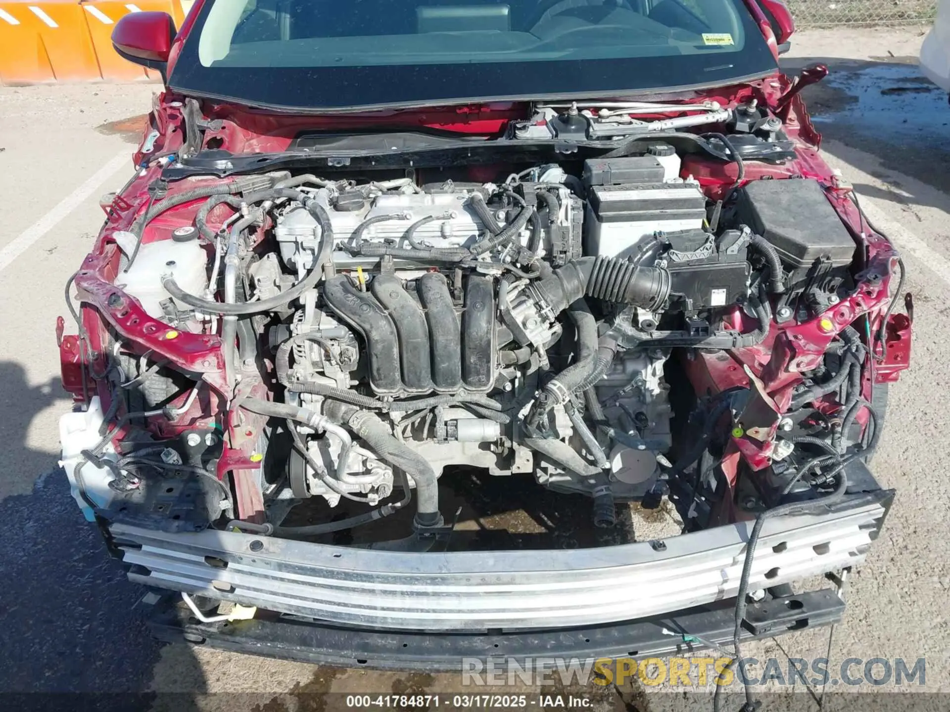 10 fotografías del automóvil dañado 5YFEPMAE9NP271963 TOYOTA COROLLA 2022