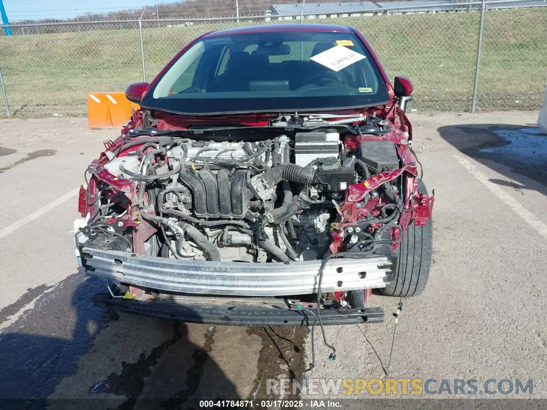 13 fotografías del automóvil dañado 5YFEPMAE9NP271963 TOYOTA COROLLA 2022