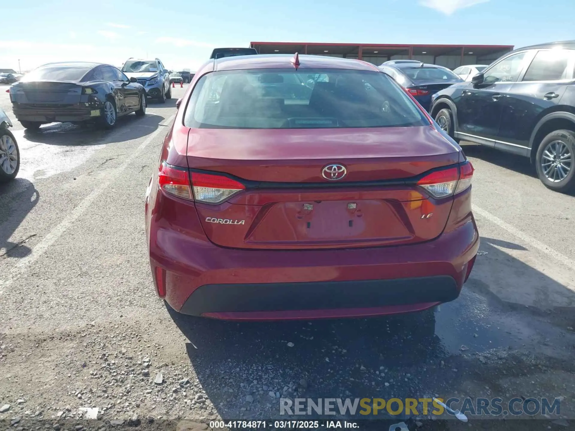 17 fotografías del automóvil dañado 5YFEPMAE9NP271963 TOYOTA COROLLA 2022