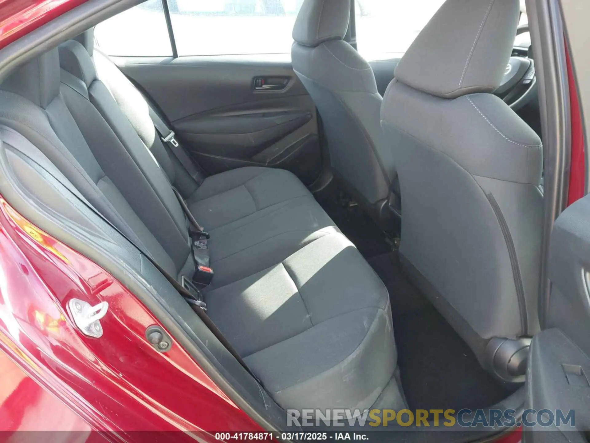 8 fotografías del automóvil dañado 5YFEPMAE9NP271963 TOYOTA COROLLA 2022