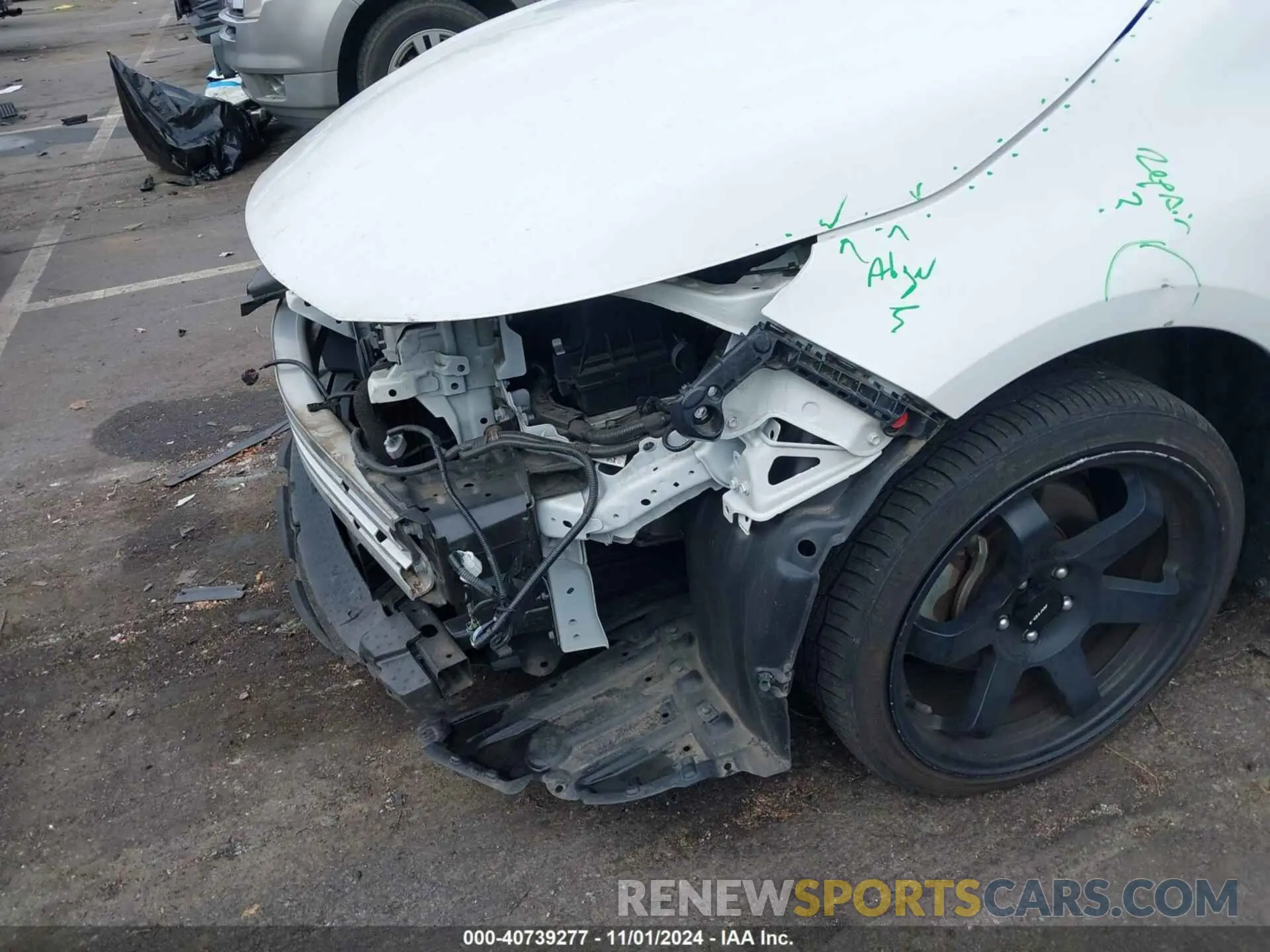 20 fotografías del automóvil dañado 5YFEPMAE9NP283370 TOYOTA COROLLA 2022