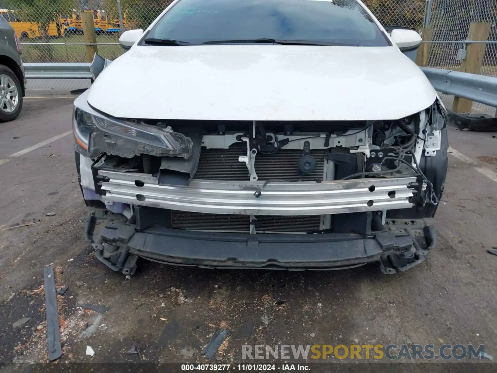 6 fotografías del automóvil dañado 5YFEPMAE9NP283370 TOYOTA COROLLA 2022