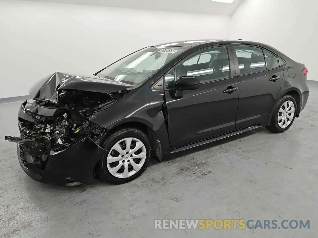 1 fotografías del automóvil dañado 5YFEPMAE9NP297432 TOYOTA COROLLA 2022
