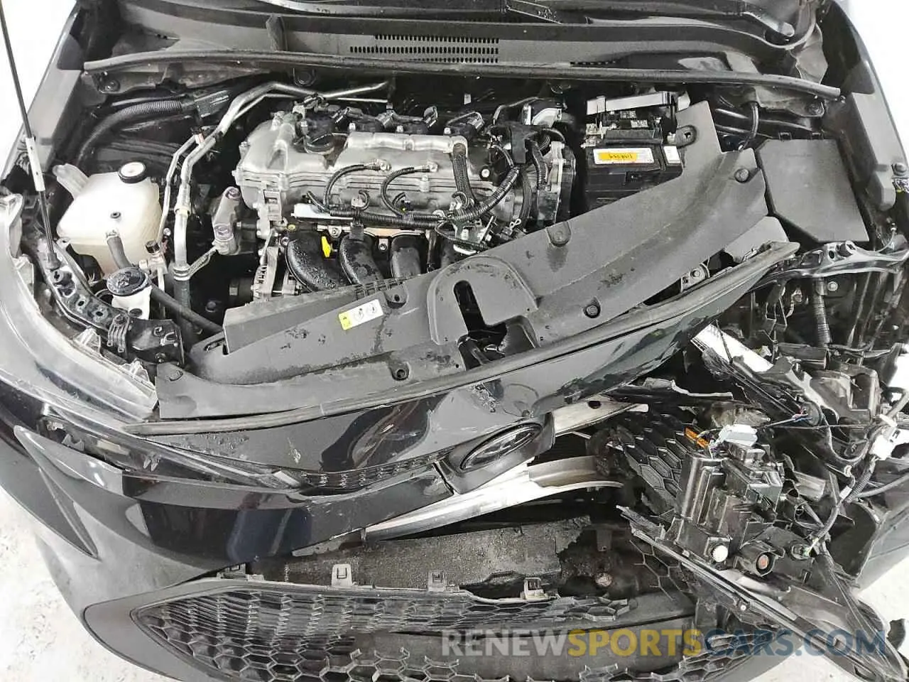 11 fotografías del automóvil dañado 5YFEPMAE9NP297432 TOYOTA COROLLA 2022