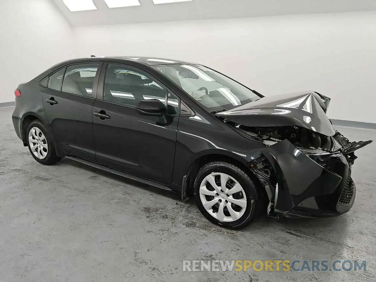 4 fotografías del automóvil dañado 5YFEPMAE9NP297432 TOYOTA COROLLA 2022