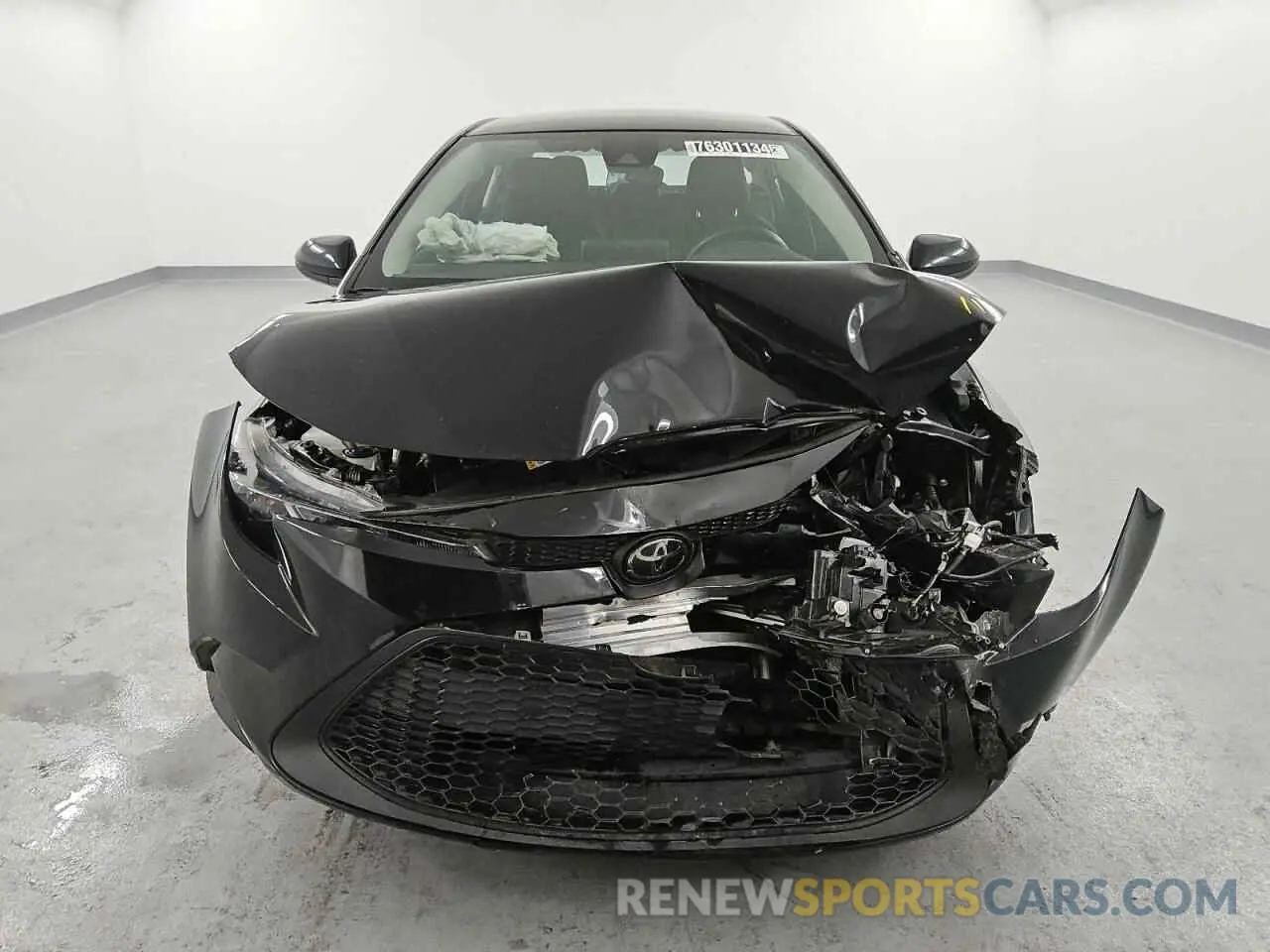 5 fotografías del automóvil dañado 5YFEPMAE9NP297432 TOYOTA COROLLA 2022