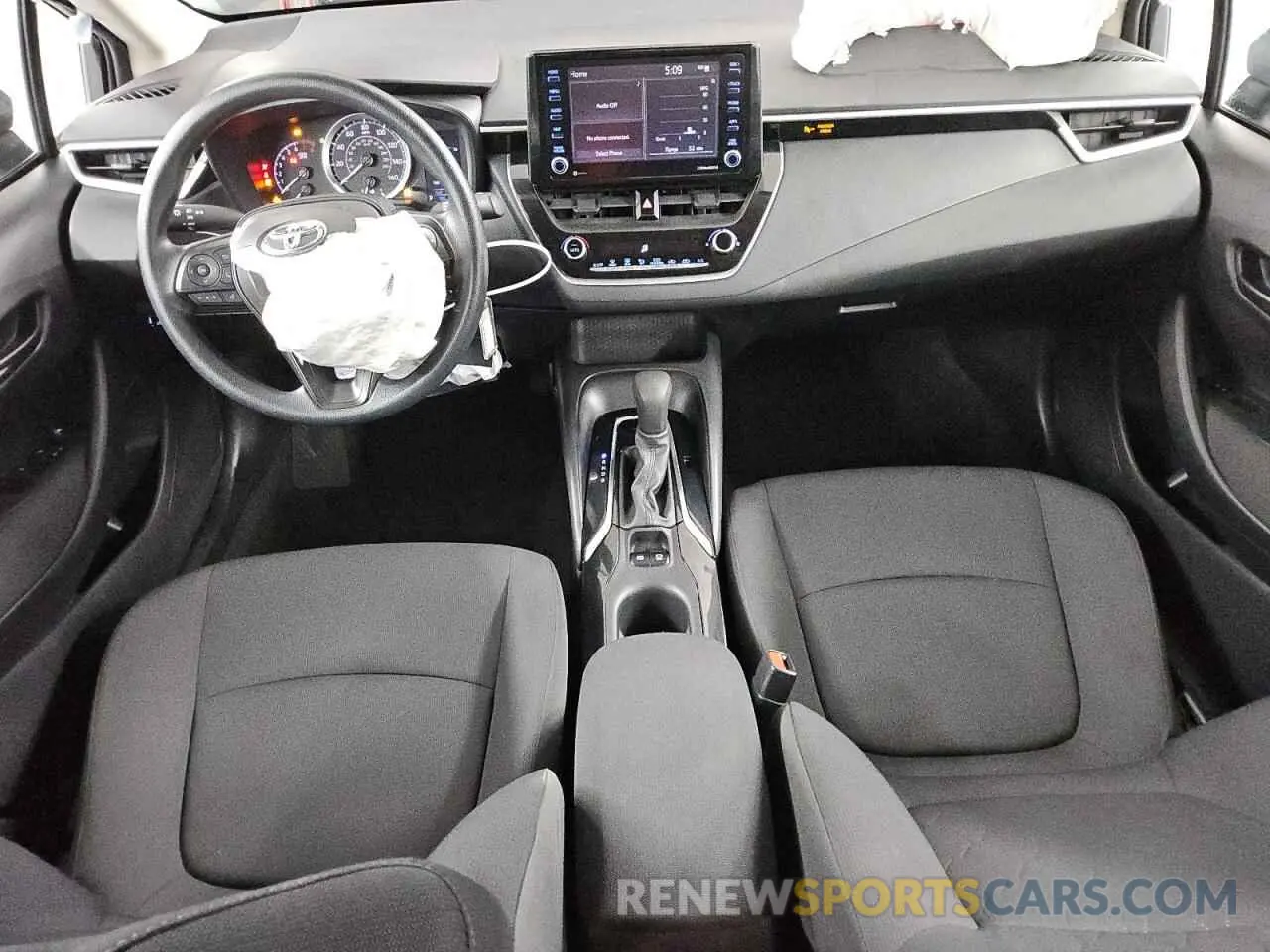 8 fotografías del automóvil dañado 5YFEPMAE9NP297432 TOYOTA COROLLA 2022