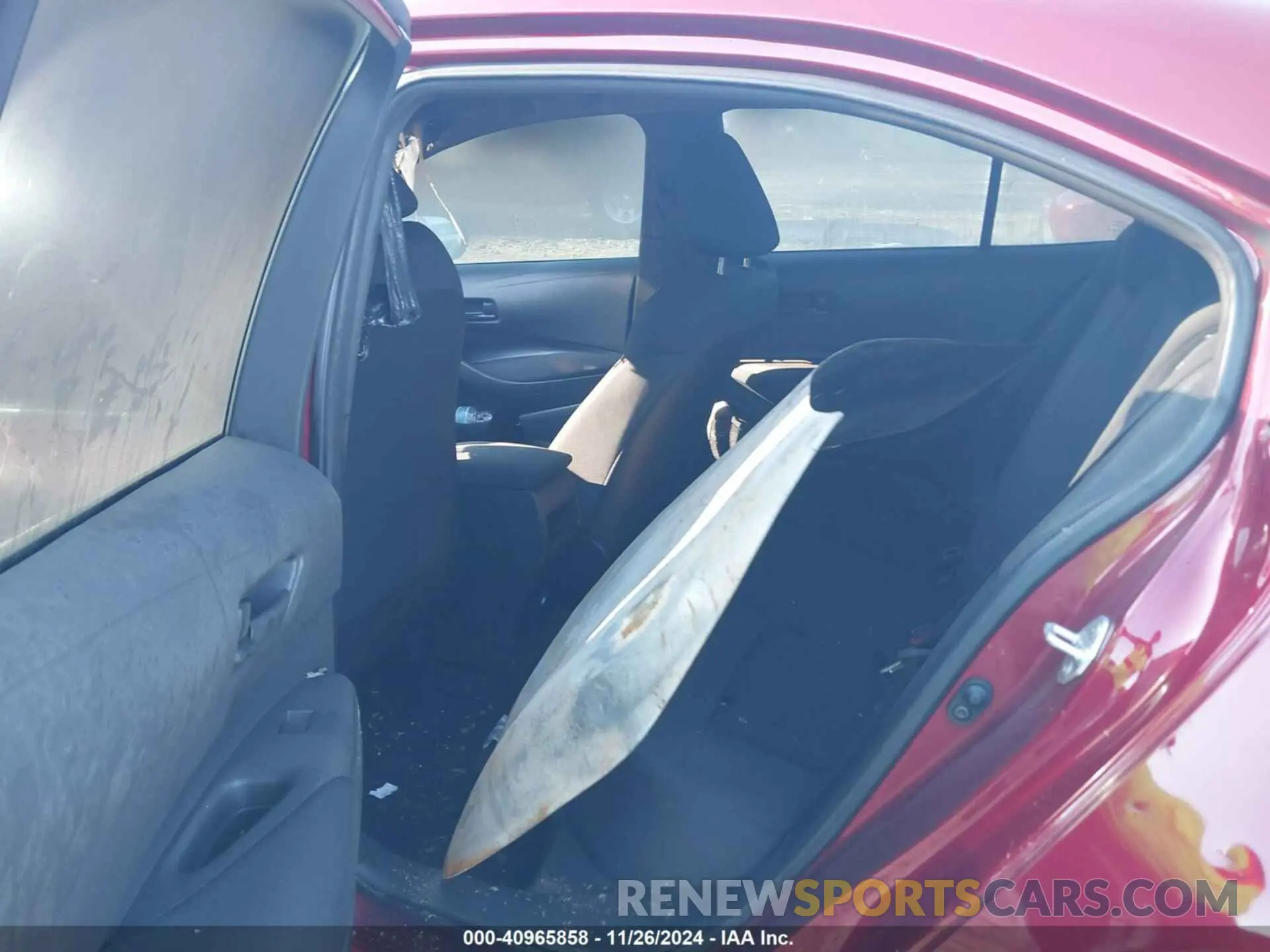 8 fotografías del automóvil dañado 5YFEPMAE9NP307232 TOYOTA COROLLA 2022
