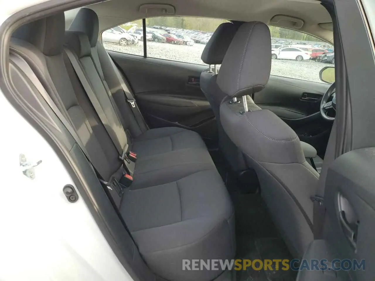 10 fotografías del automóvil dañado 5YFEPMAE9NP307912 TOYOTA COROLLA 2022