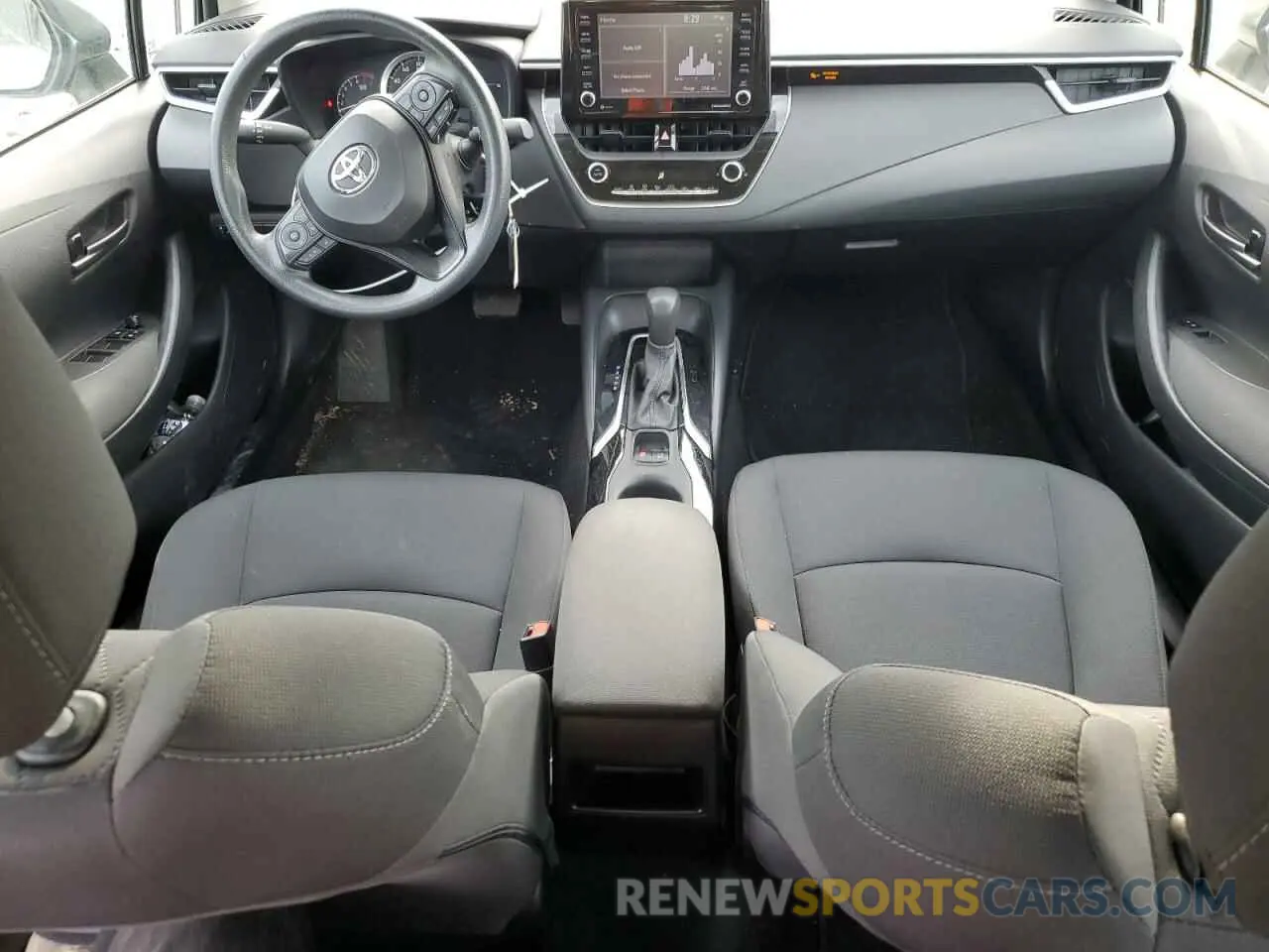 8 fotografías del automóvil dañado 5YFEPMAE9NP307912 TOYOTA COROLLA 2022