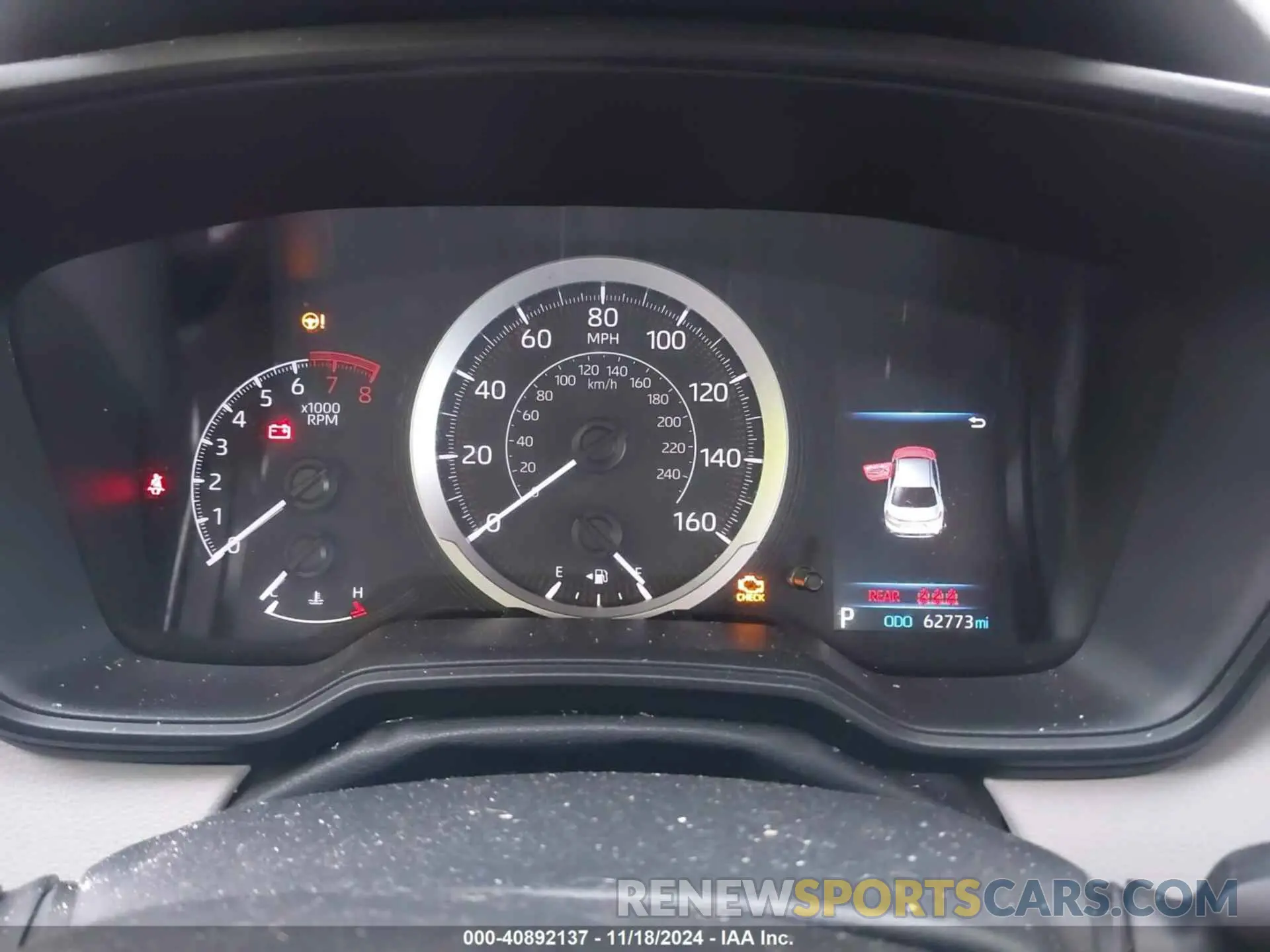 7 fotografías del automóvil dañado 5YFEPMAE9NP308655 TOYOTA COROLLA 2022