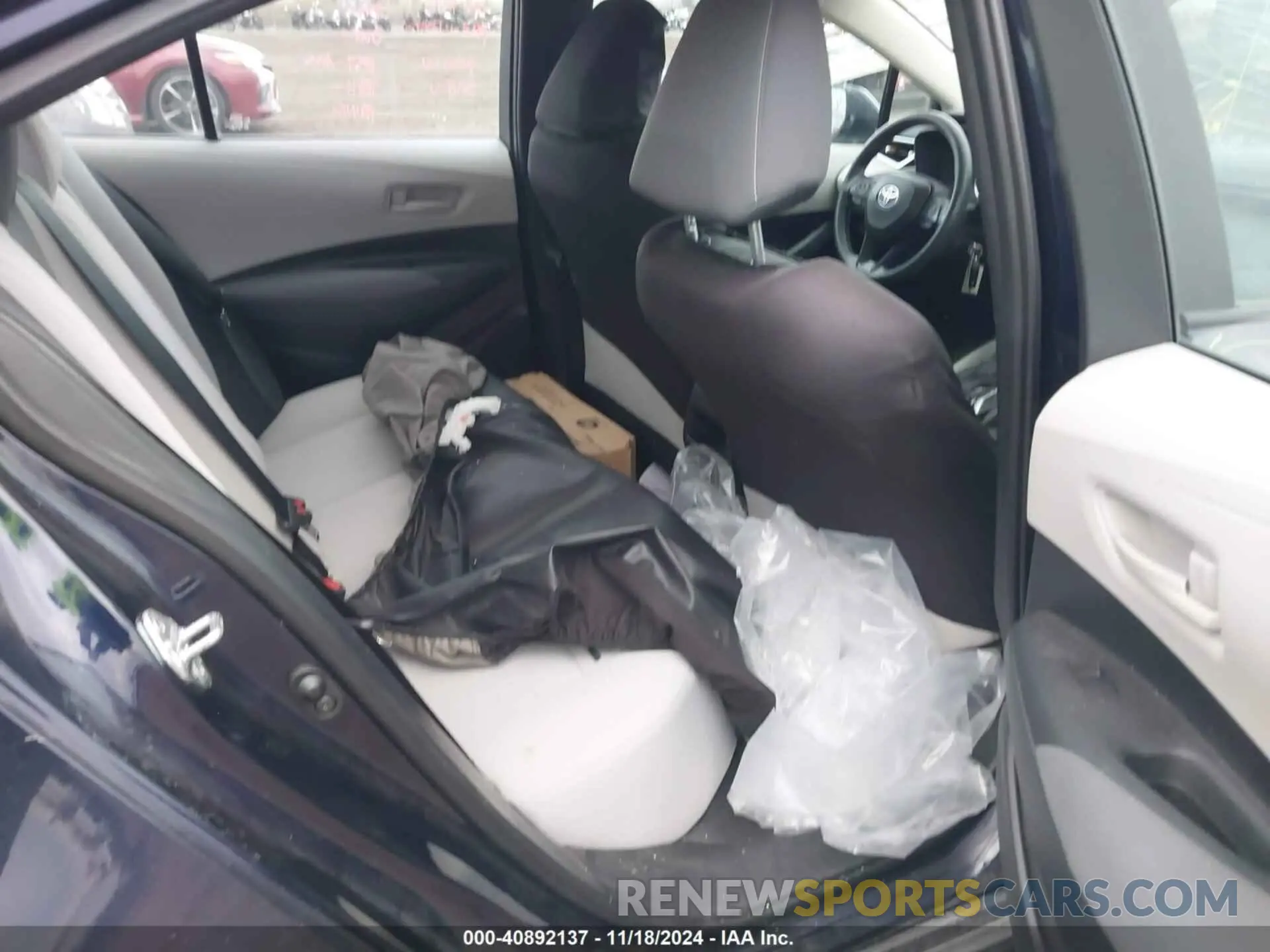 8 fotografías del automóvil dañado 5YFEPMAE9NP308655 TOYOTA COROLLA 2022