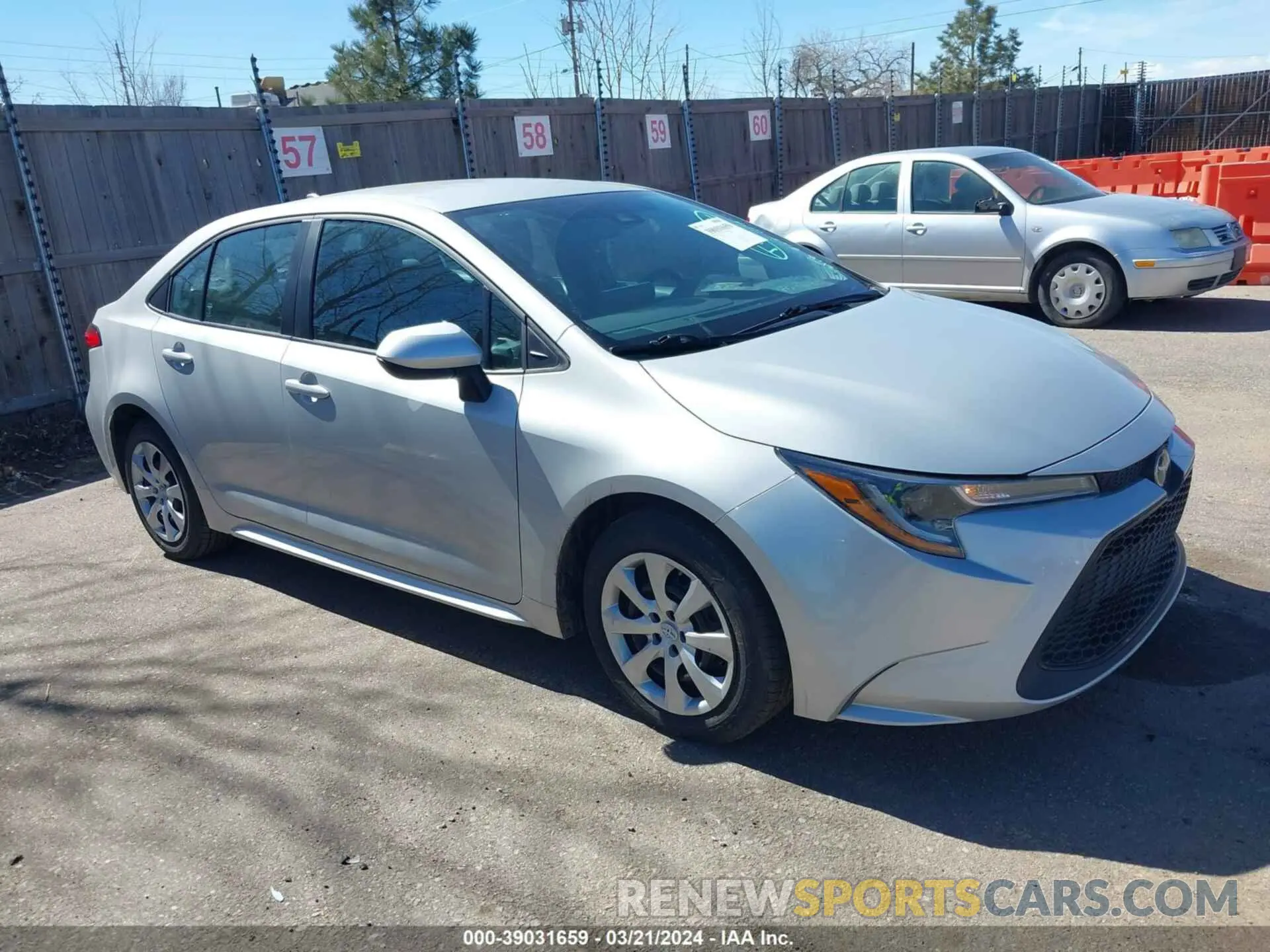 13 fotografías del automóvil dañado 5YFEPMAE9NP317923 TOYOTA COROLLA 2022
