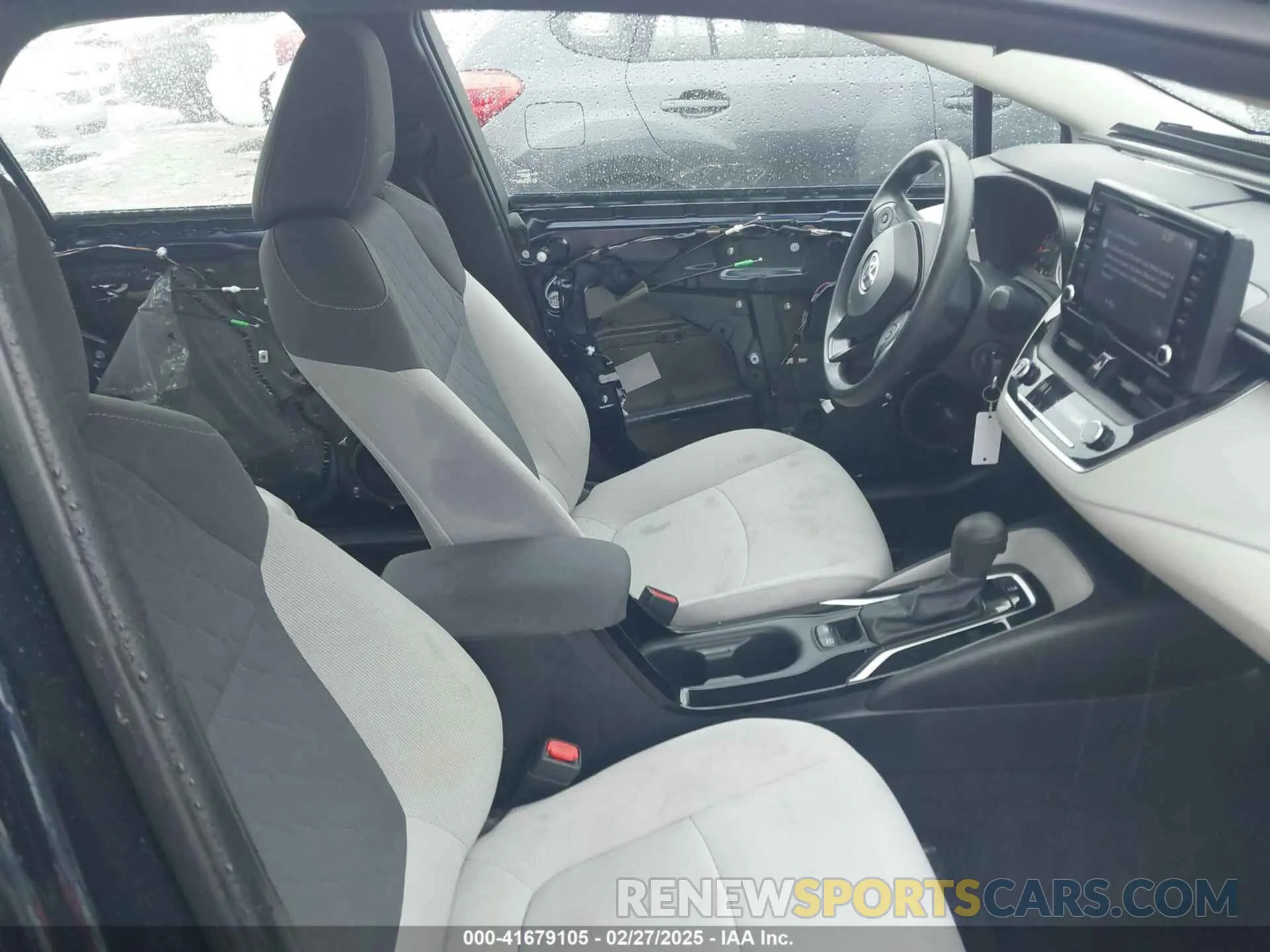 5 fotografías del automóvil dañado 5YFEPMAE9NP320739 TOYOTA COROLLA 2022