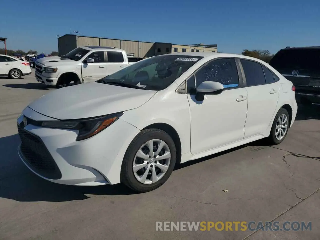 1 fotografías del automóvil dañado 5YFEPMAE9NP323107 TOYOTA COROLLA 2022