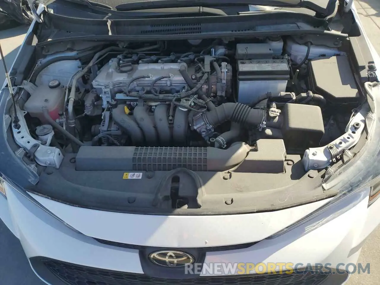 11 fotografías del automóvil dañado 5YFEPMAE9NP323107 TOYOTA COROLLA 2022