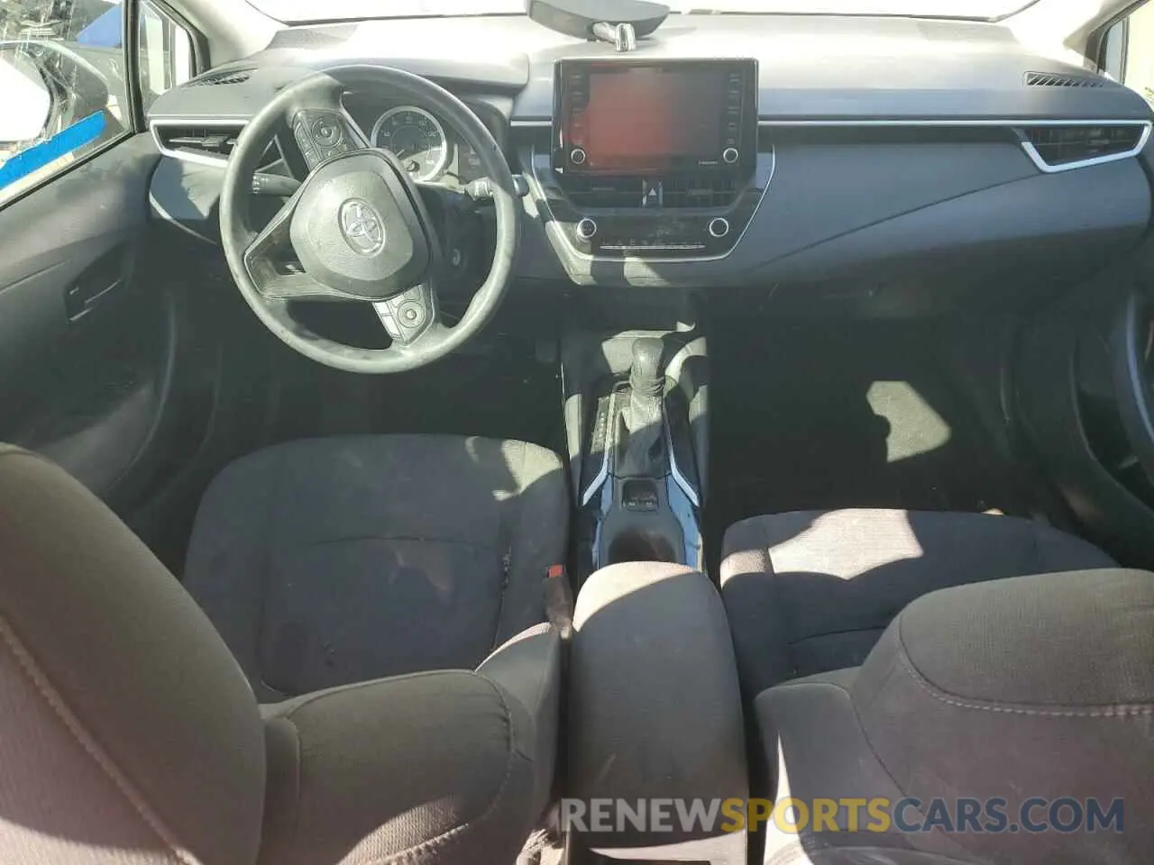 8 fotografías del automóvil dañado 5YFEPMAE9NP323107 TOYOTA COROLLA 2022