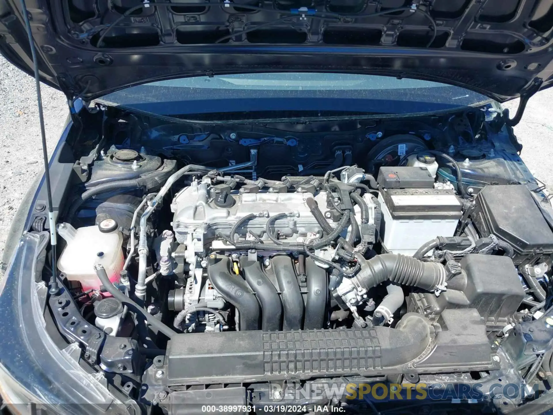 10 fotografías del automóvil dañado 5YFEPMAE9NP323608 TOYOTA COROLLA 2022
