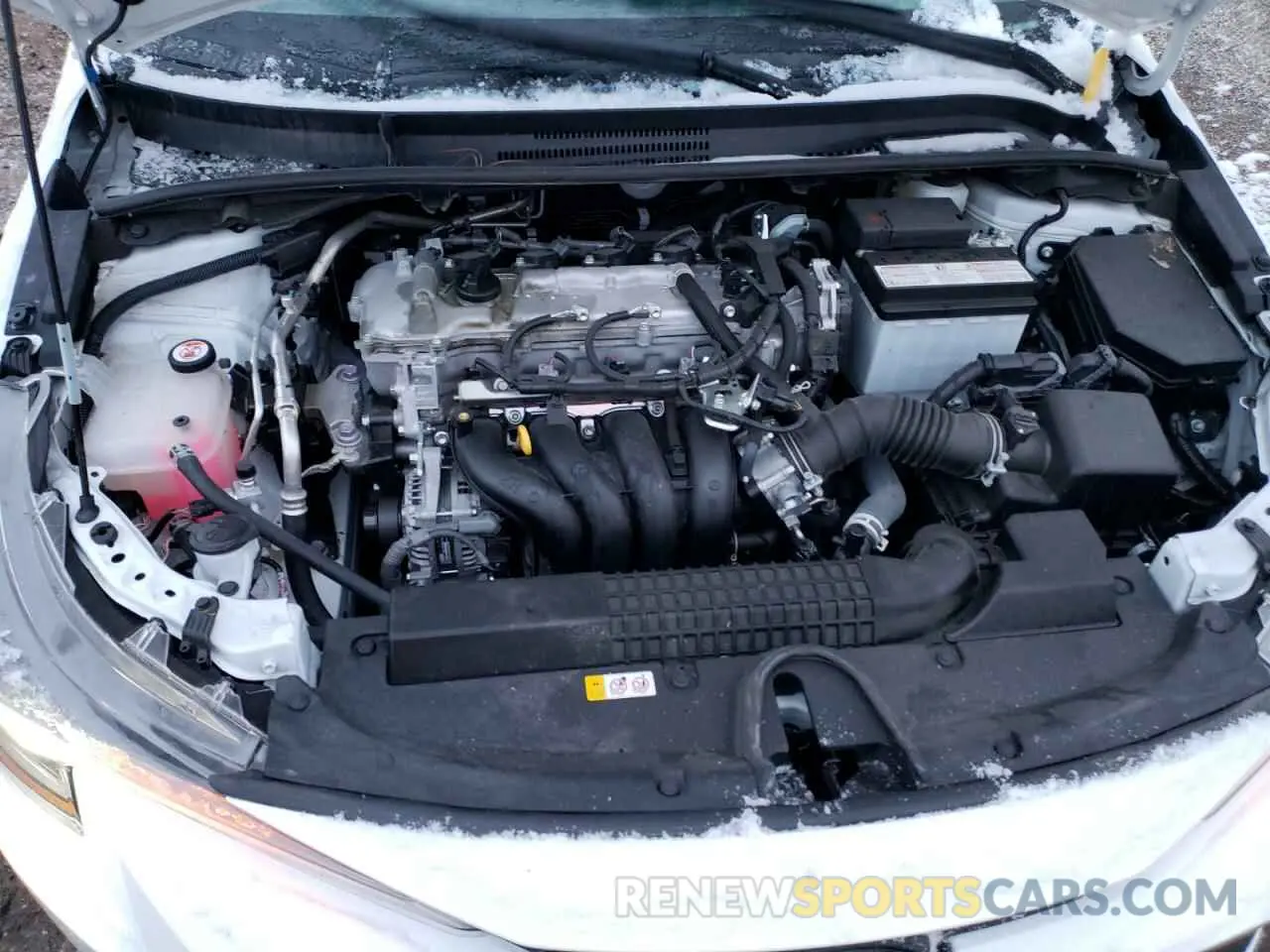 11 fotografías del automóvil dañado 5YFEPMAE9NP326993 TOYOTA COROLLA 2022
