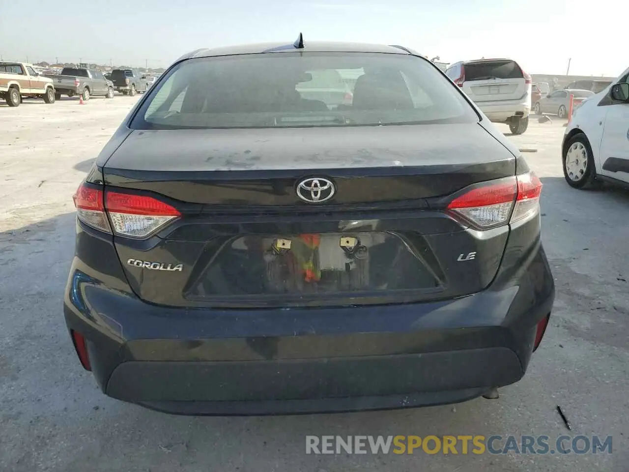 6 fotografías del automóvil dañado 5YFEPMAE9NP327514 TOYOTA COROLLA 2022