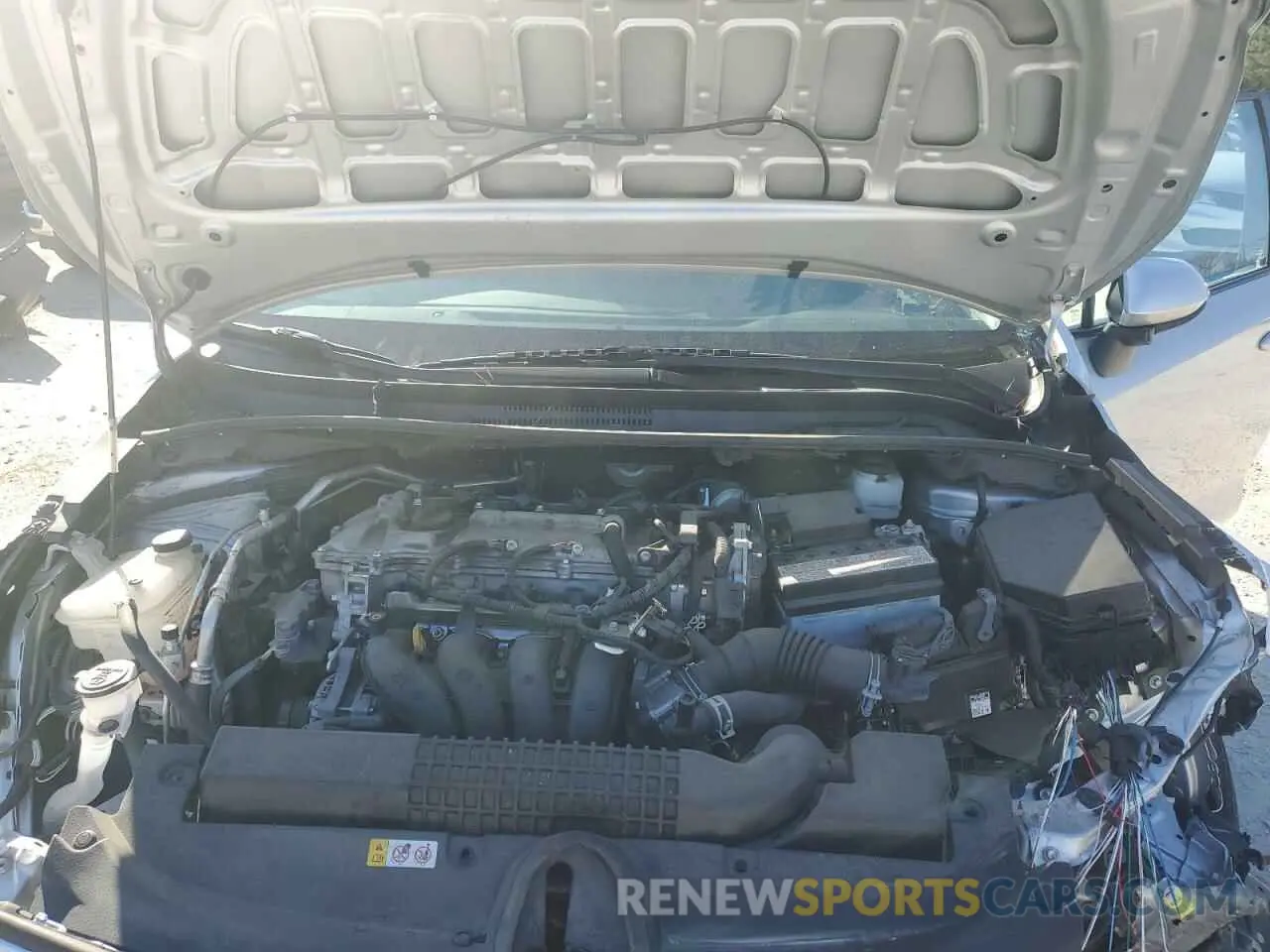 11 fotografías del automóvil dañado 5YFEPMAE9NP327738 TOYOTA COROLLA 2022