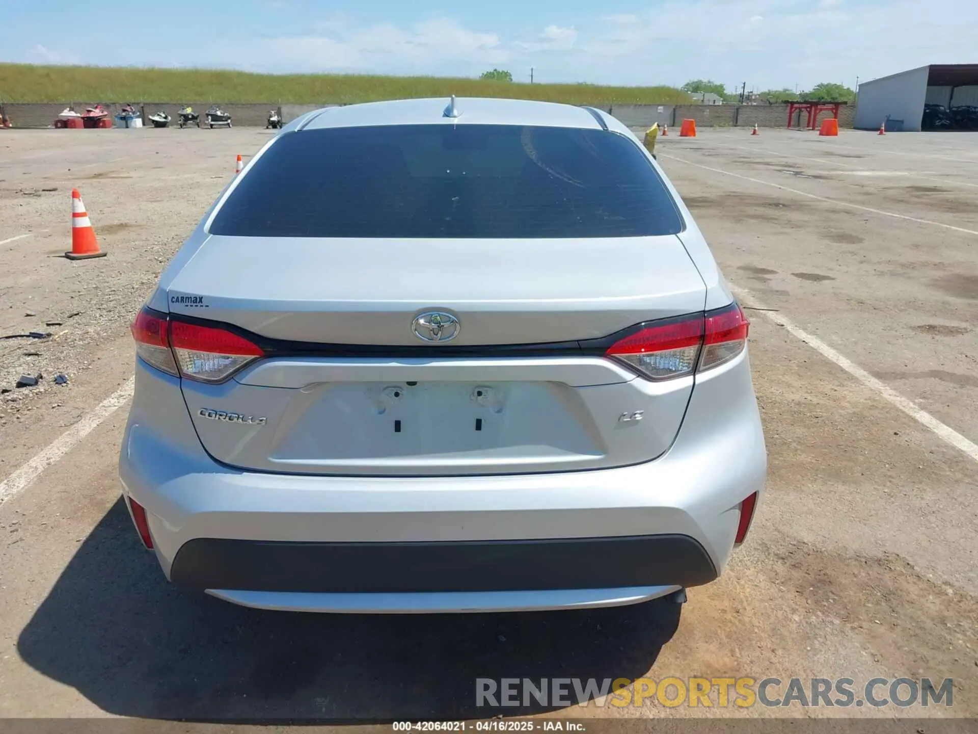 16 fotografías del automóvil dañado 5YFEPMAE9NP333734 TOYOTA COROLLA 2022