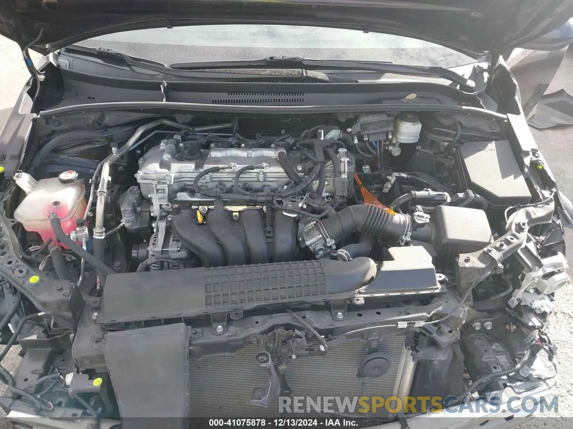 10 fotografías del automóvil dañado 5YFEPMAE9NP334432 TOYOTA COROLLA 2022