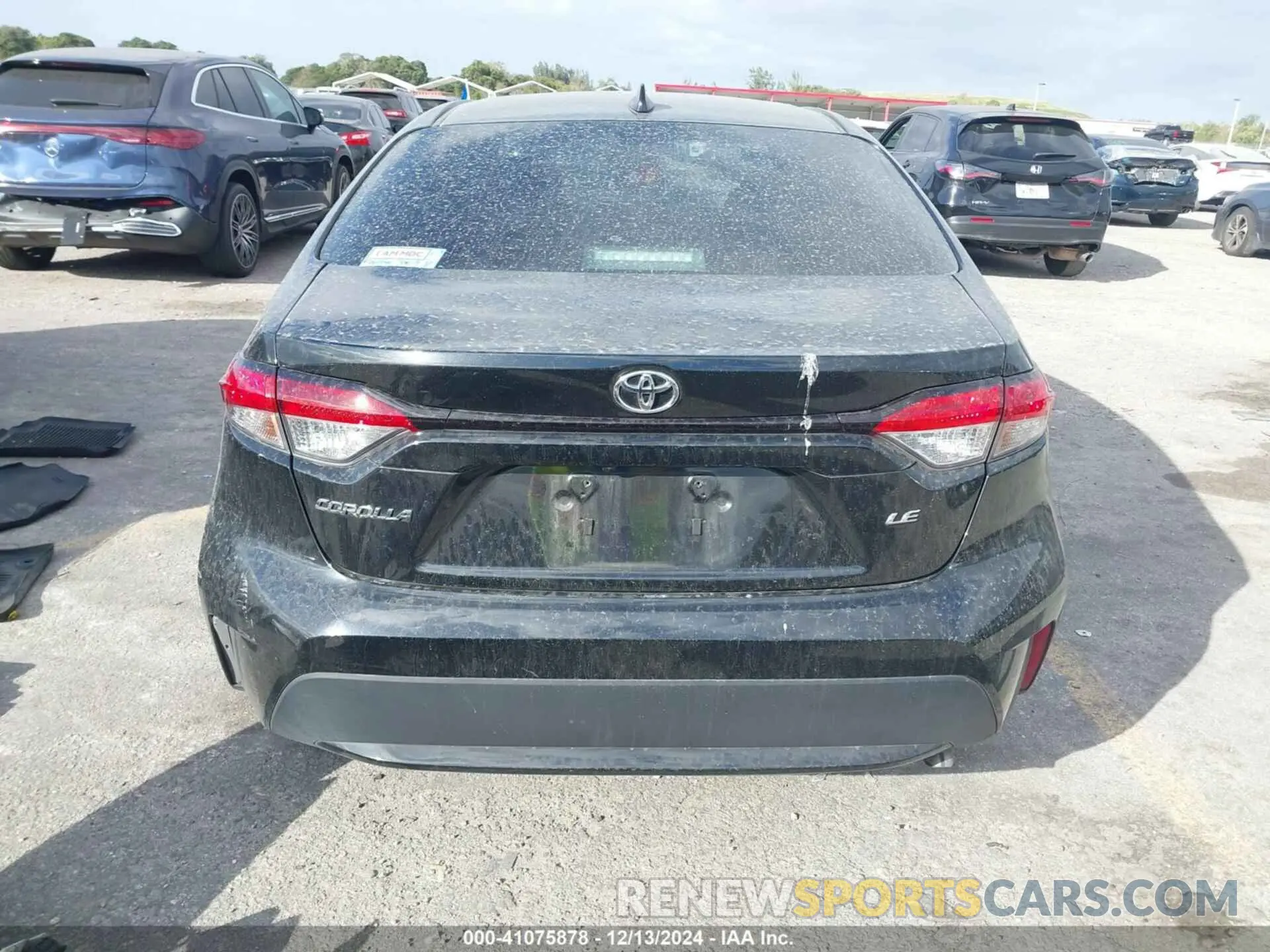 17 fotografías del automóvil dañado 5YFEPMAE9NP334432 TOYOTA COROLLA 2022